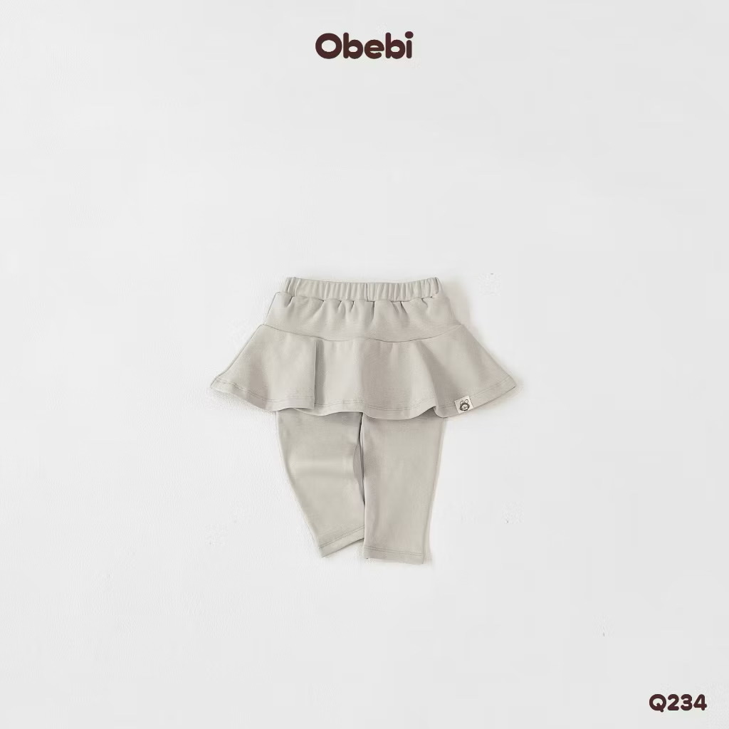 OBEBI - Quần legging giả váy ( 73-120)