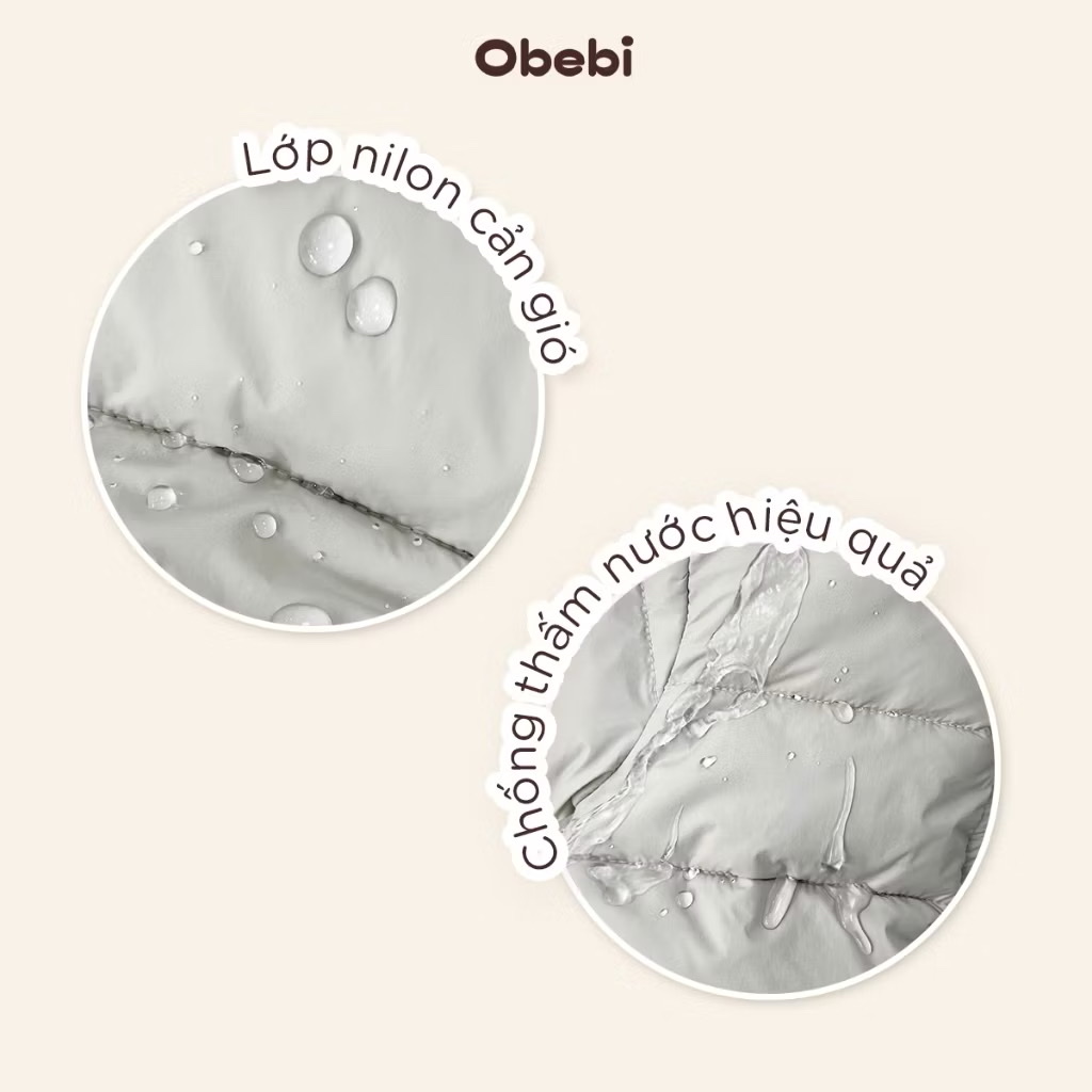 OBEBI - Áo khoác phao siêu nhẹ(73-120)