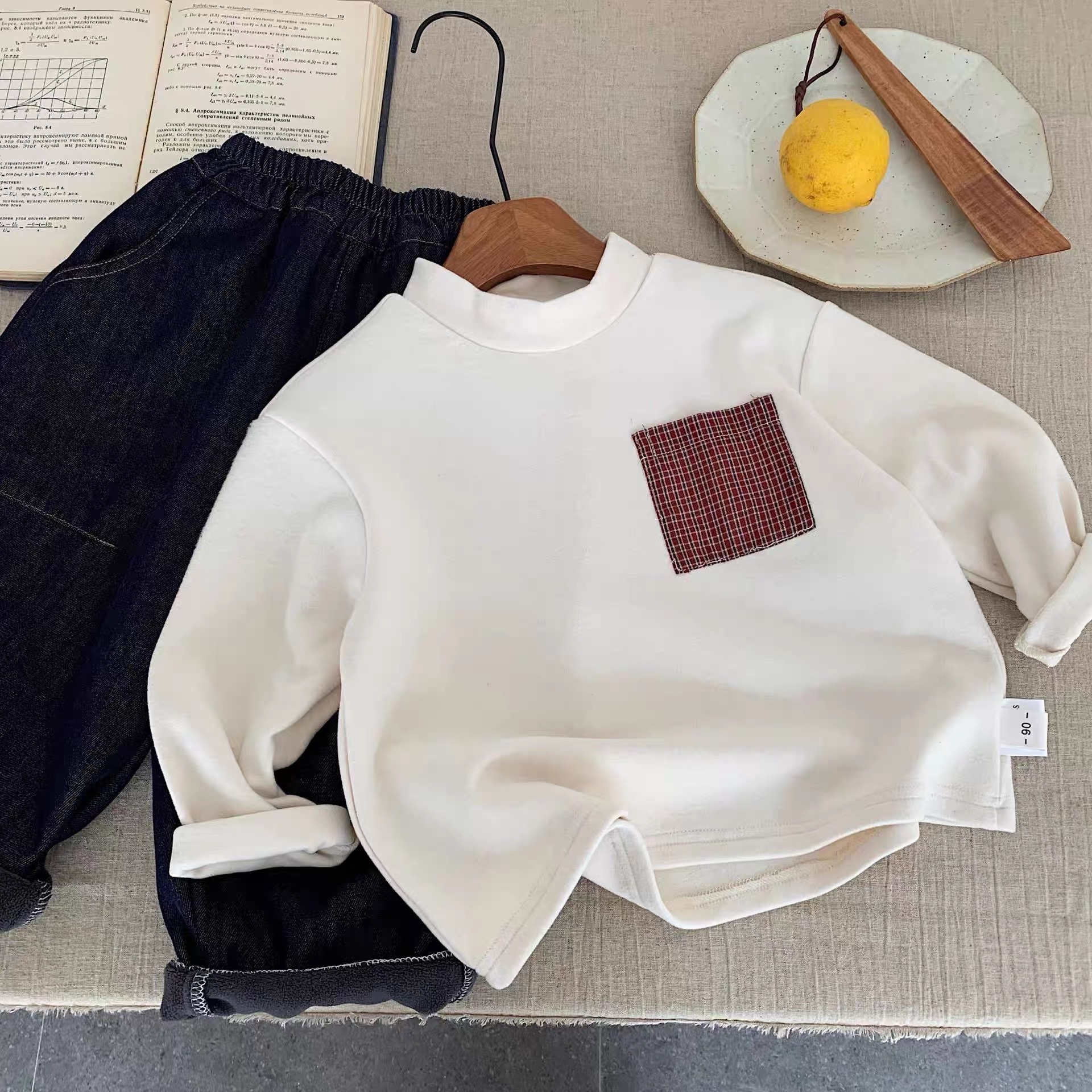 BK - Áo giữ nhiệt túi kẻ(90-140)