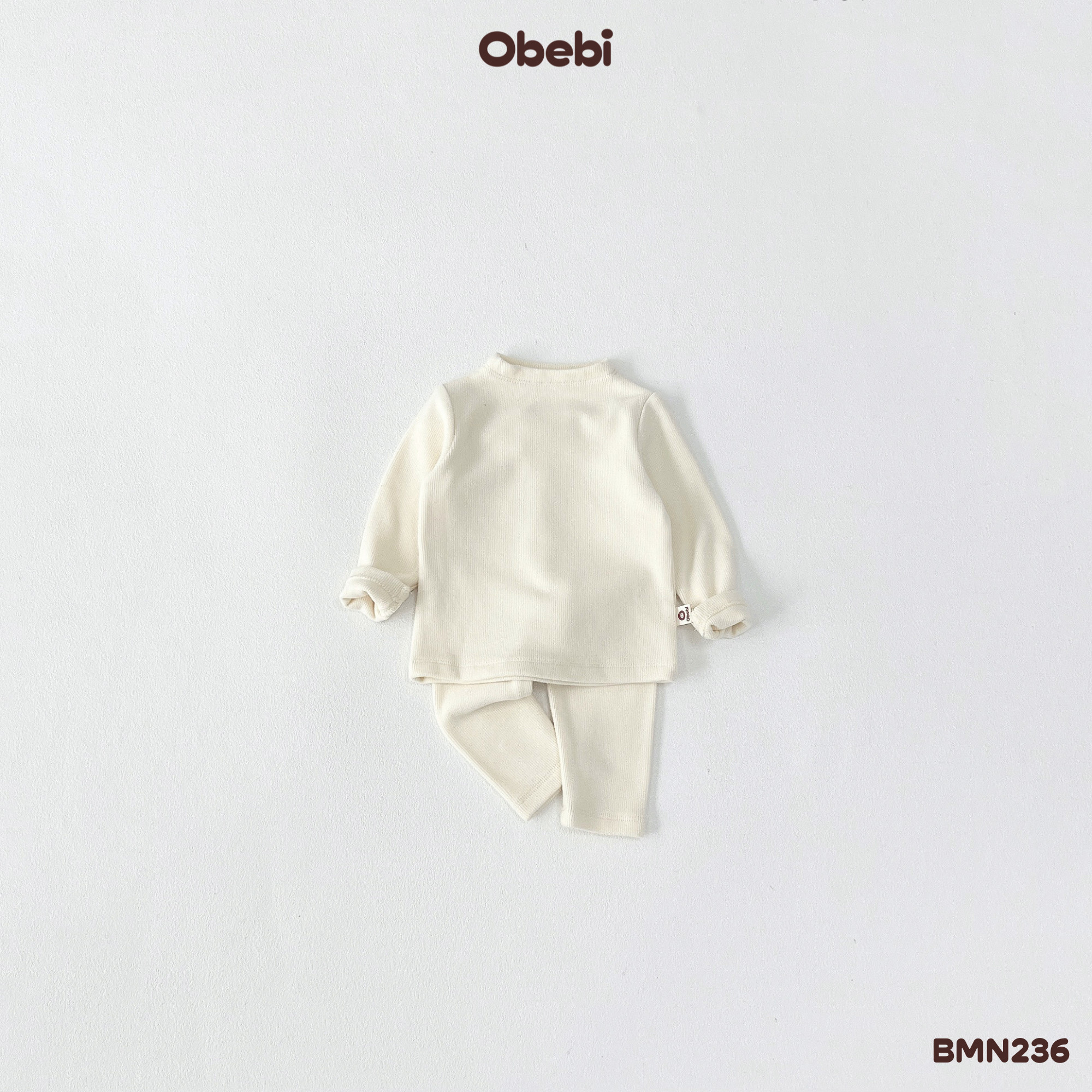 OBEBI - BỘ MẶC NHÀ CỔ LIỀN MÁC SAU GÁY (66-120)