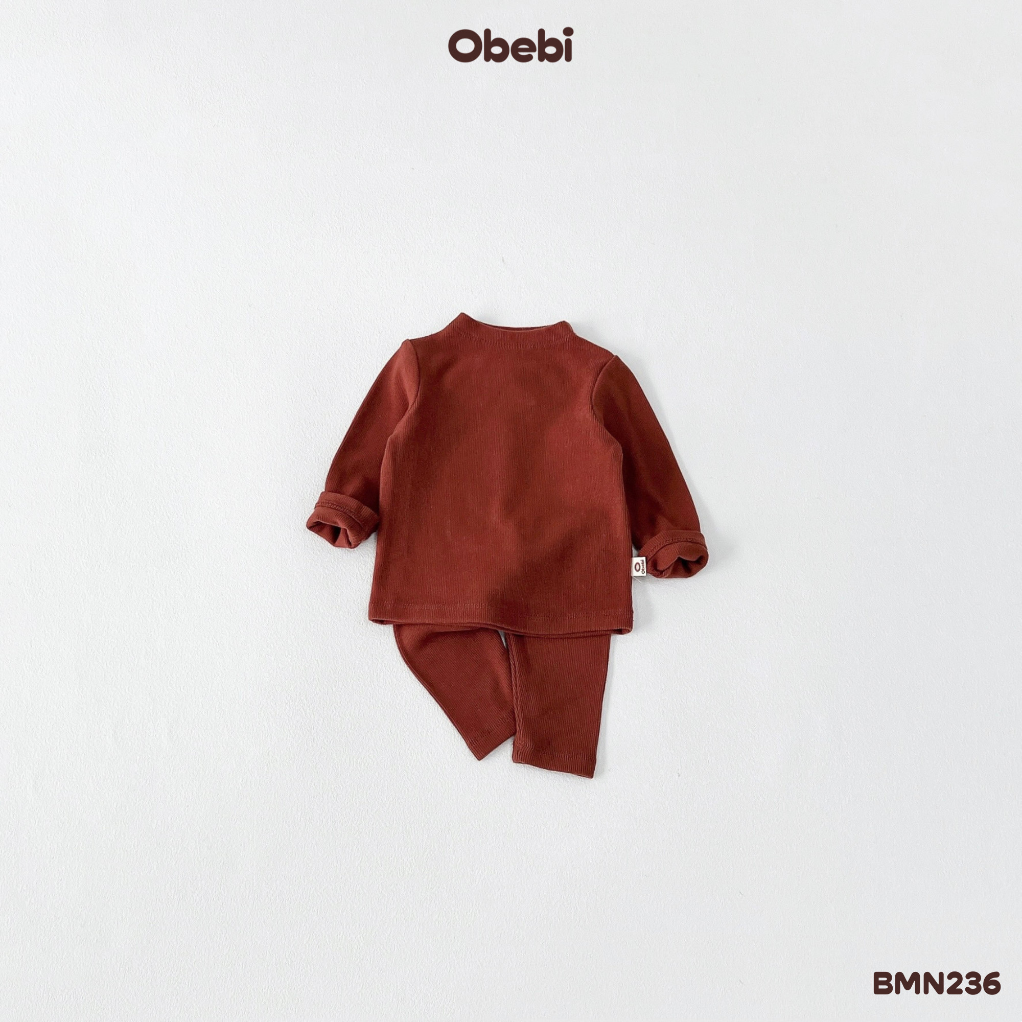 OBEBI - BỘ MẶC NHÀ CỔ LIỀN MÁC SAU GÁY (66-120)