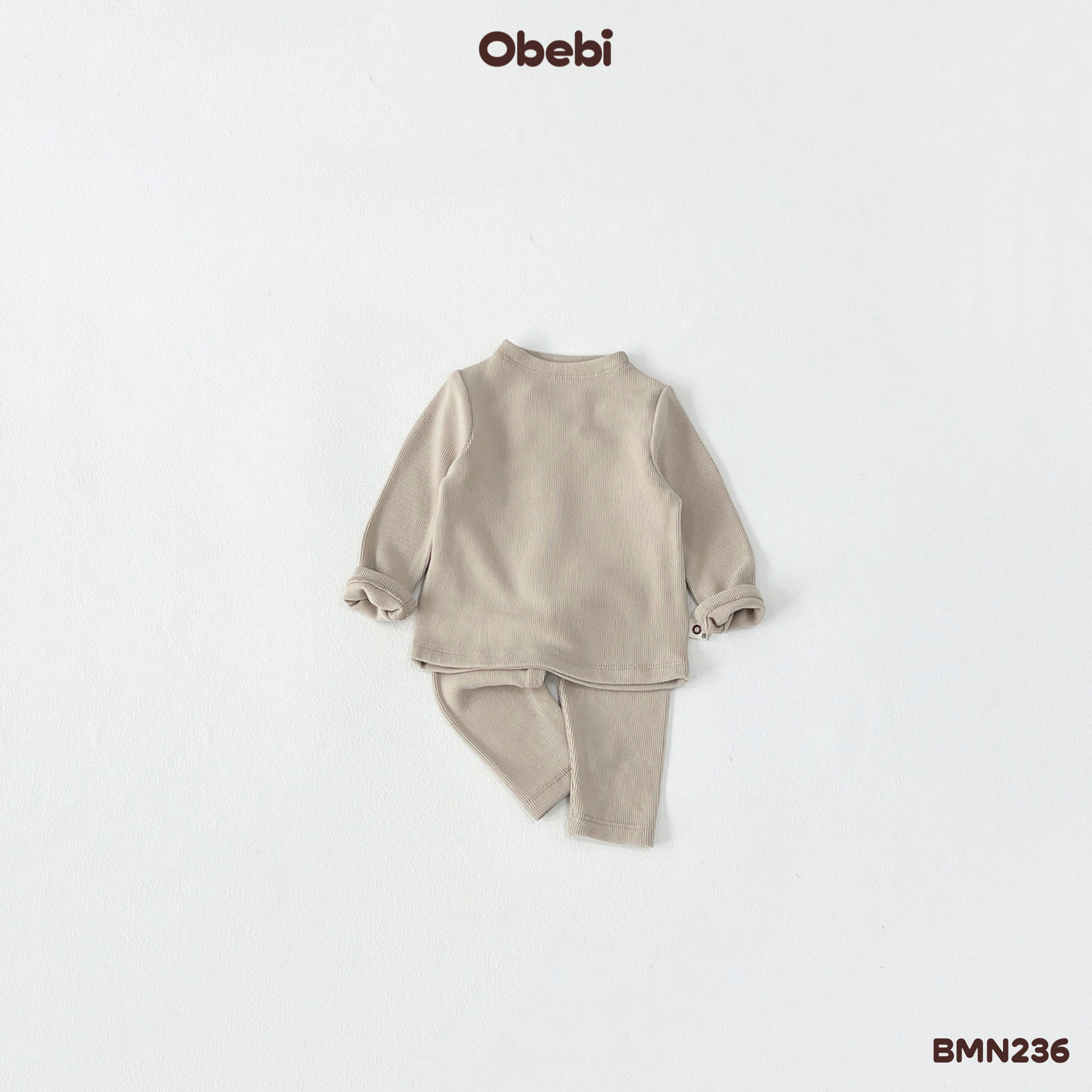 OBEBI - BỘ MẶC NHÀ CỔ LIỀN MÁC SAU GÁY (66-120)