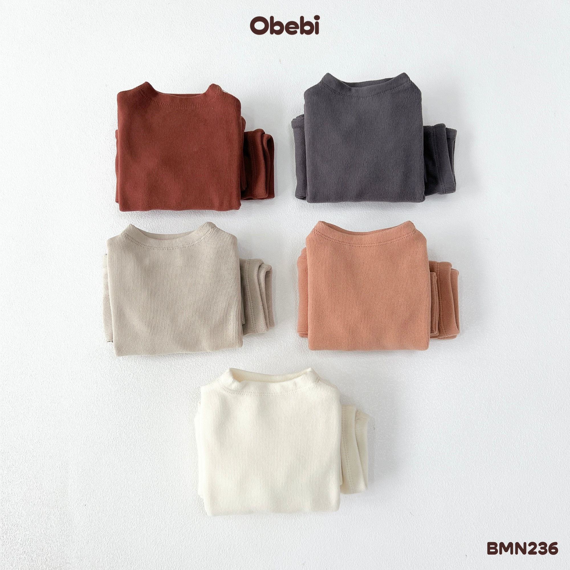 OBEBI - BỘ MẶC NHÀ CỔ LIỀN MÁC SAU GÁY (66-120)