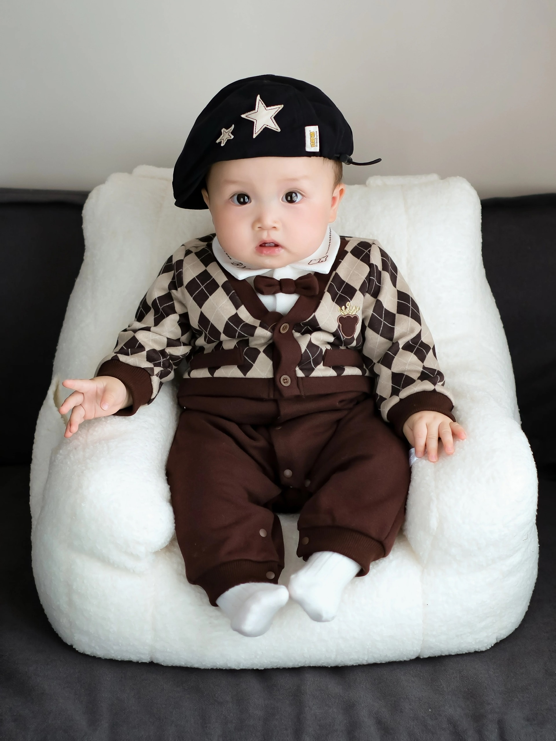 MK - Body công tử gấu kẻ nâu(66-90)