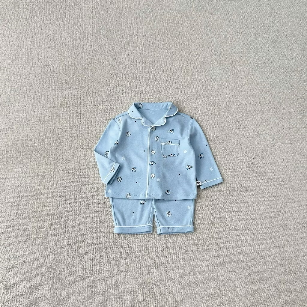 OBEBI - Bộ mặc nhà Pyjama hoạ tiết(73-120)