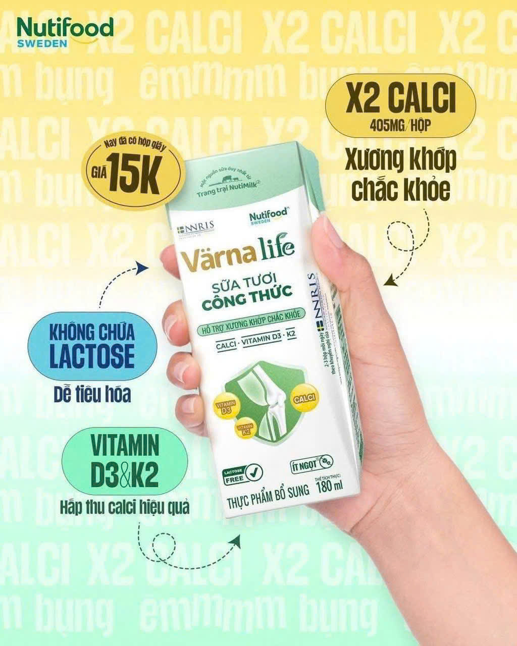 NUTIFOOD - 2Y+SỮA TƯƠI CÔNG THỨC VARNA LIFE HỖ TRỢ XƯƠNG KHỚP