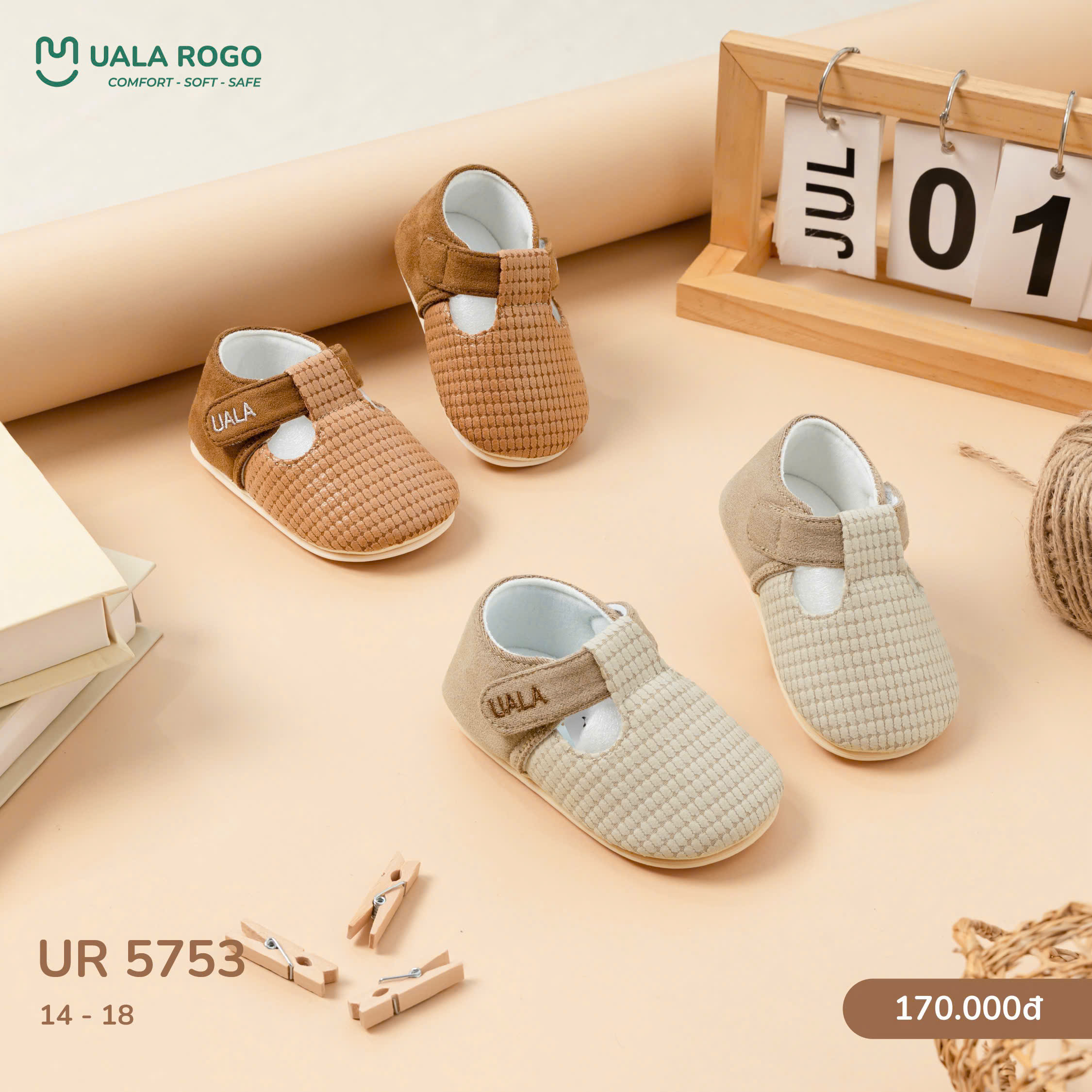 UALA ROGO - GIÀY TẬP ĐI UR5753