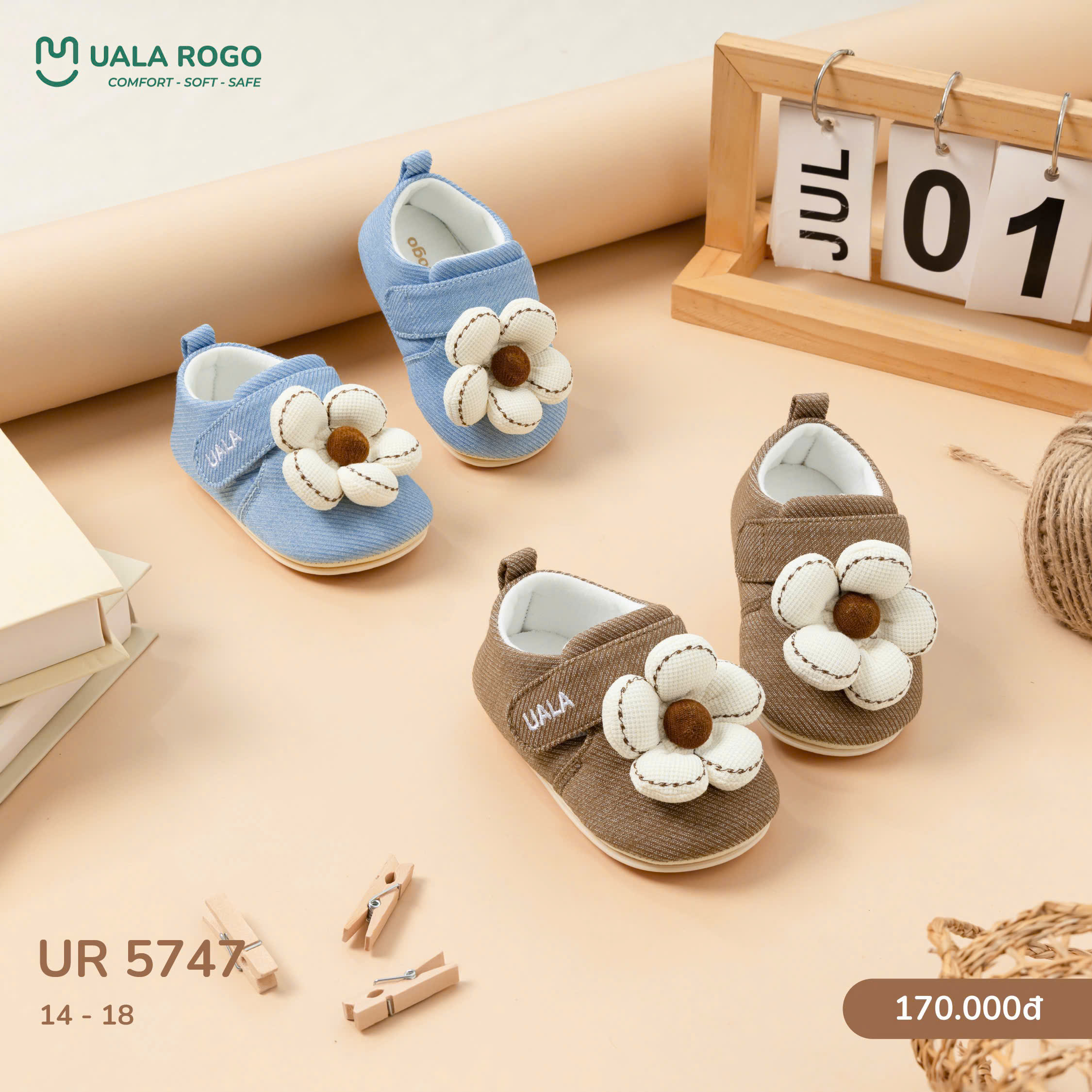 UALA ROGO - GIÀY TẬP ĐI UR5747