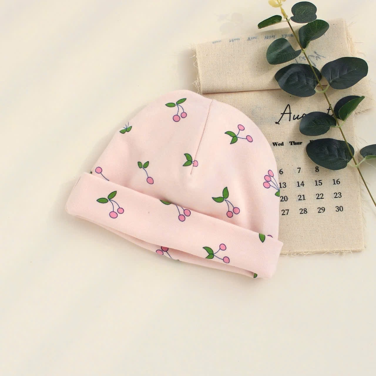 KB - Mũ cotton in hình (M,L)