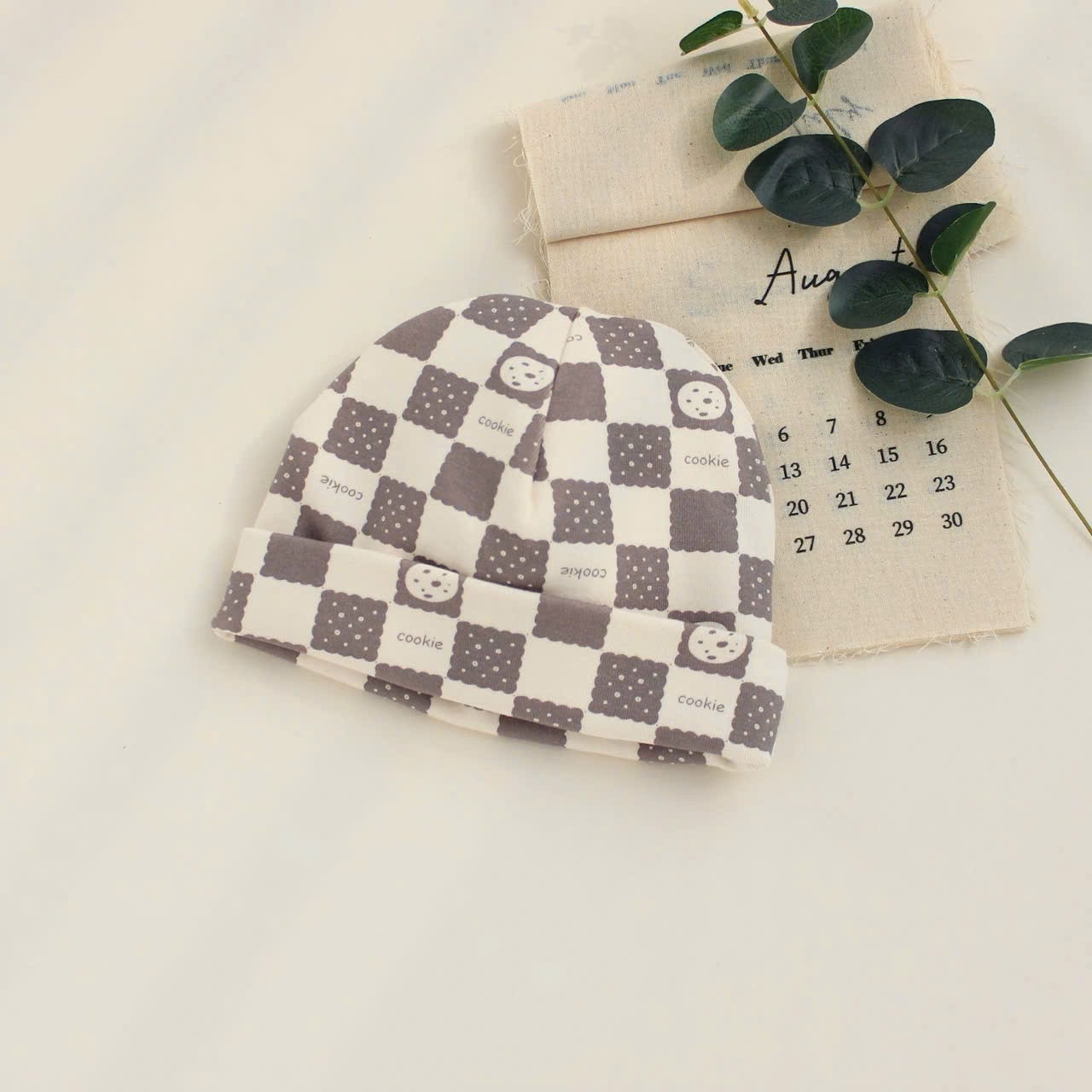 BK - Mũ cotton in hình MU09(M,L)