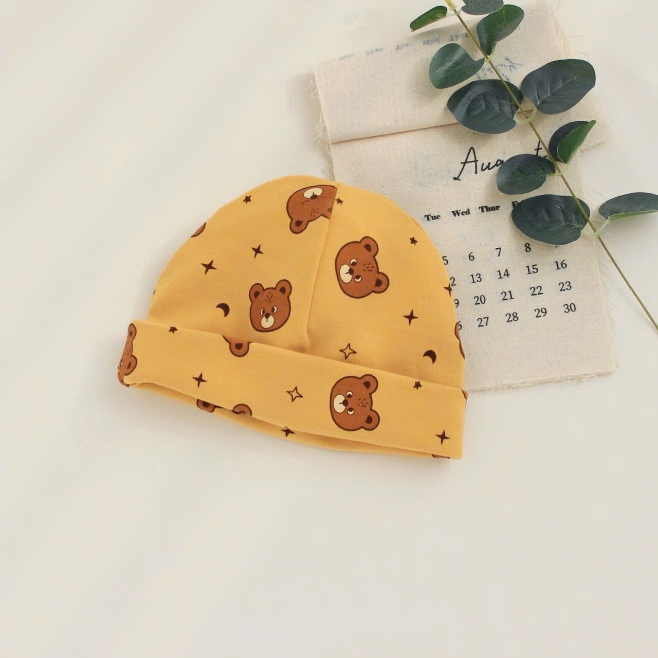 BK - Mũ cotton in hình MU09(M,L)