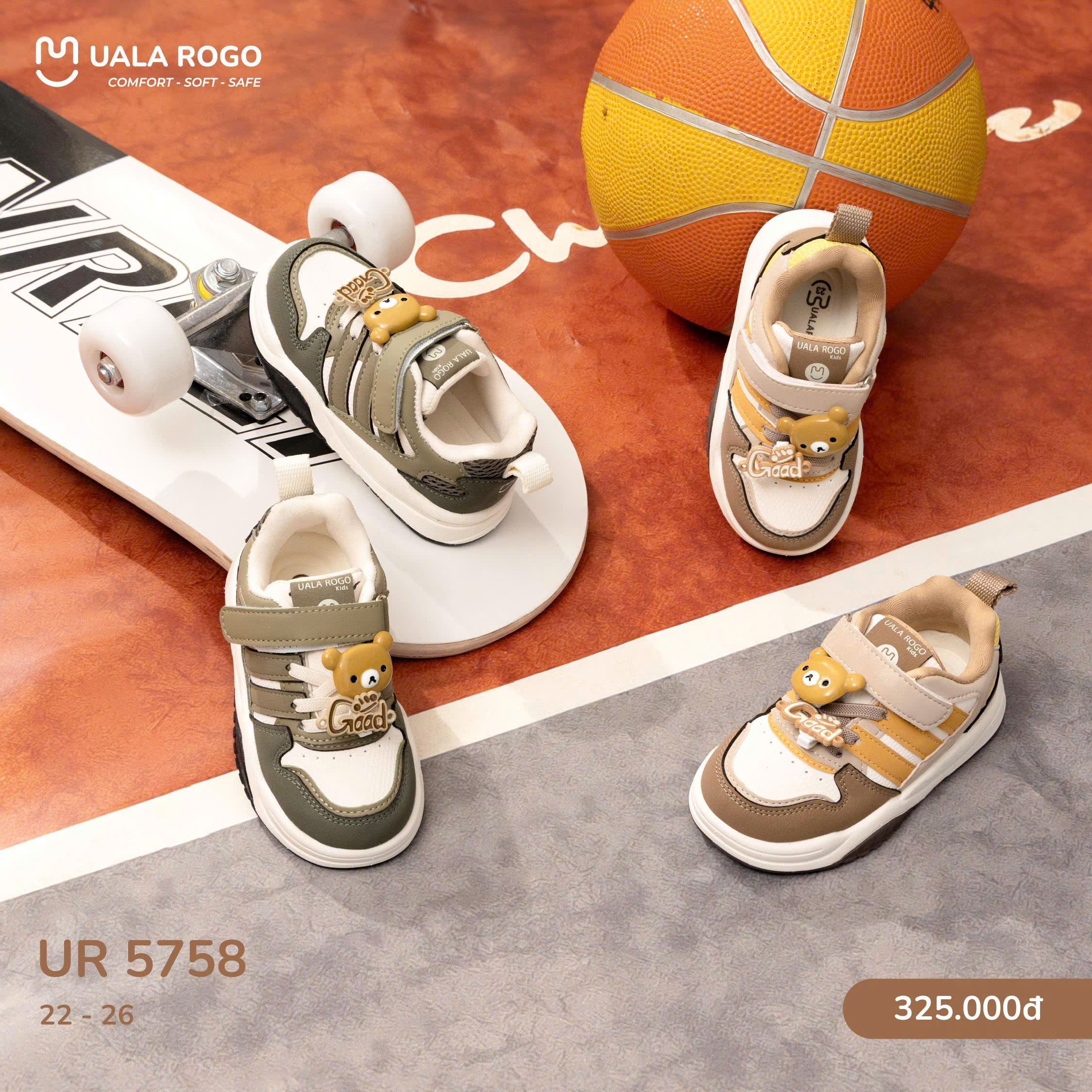 UALA ROGO - GIÀY KIDS UR5758