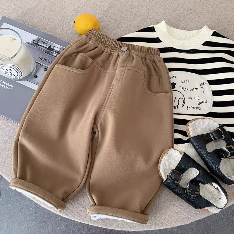 LB - Quần Kaki lót nỉ (80-130)