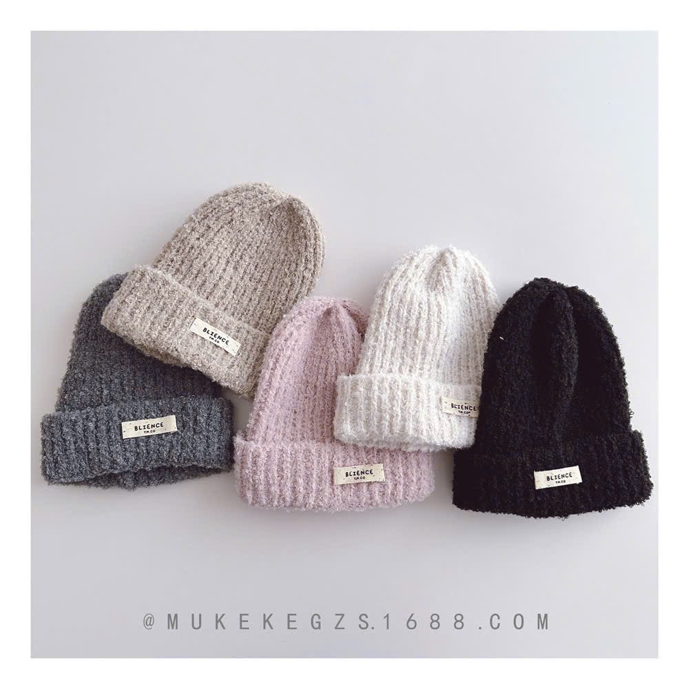 TL - Mũ len xù (2-4Y)