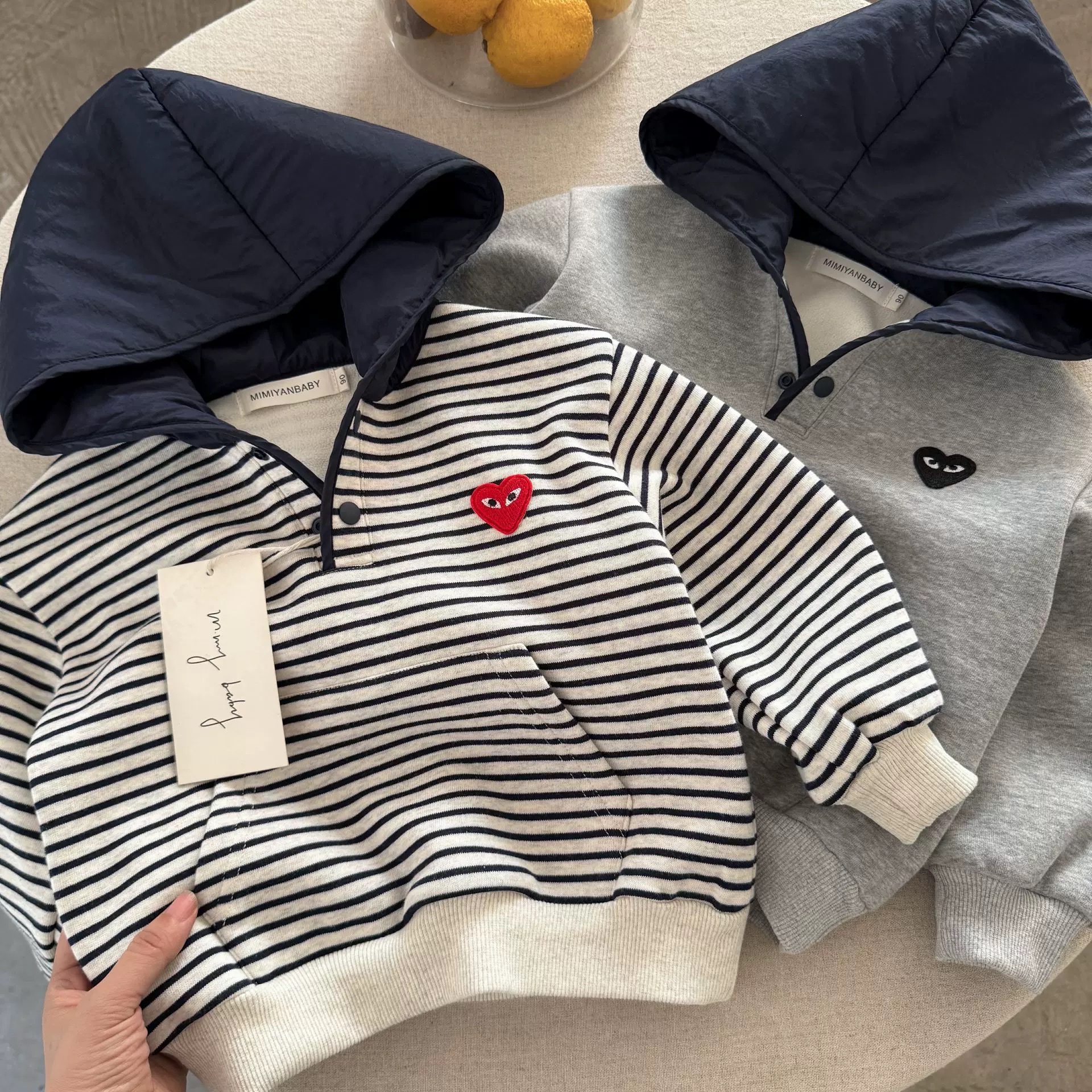 TL - Áo Hoodie nỉ tim lót nỉ(90-150)