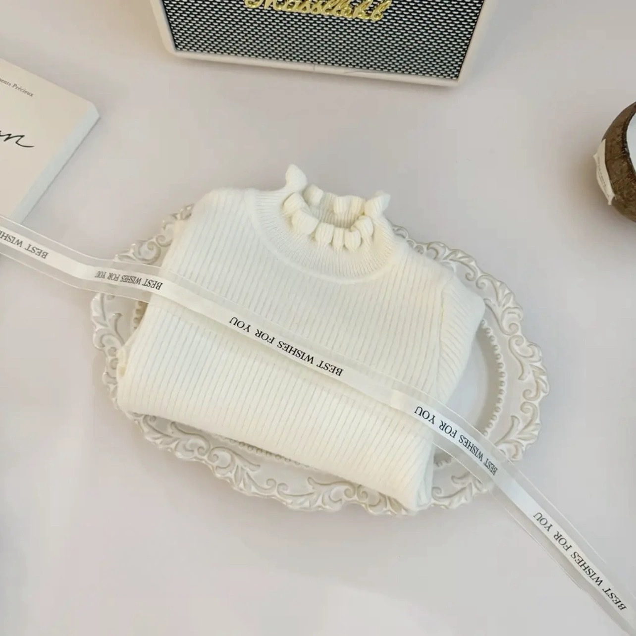 LB -Áo len cổ bèo (80-130)