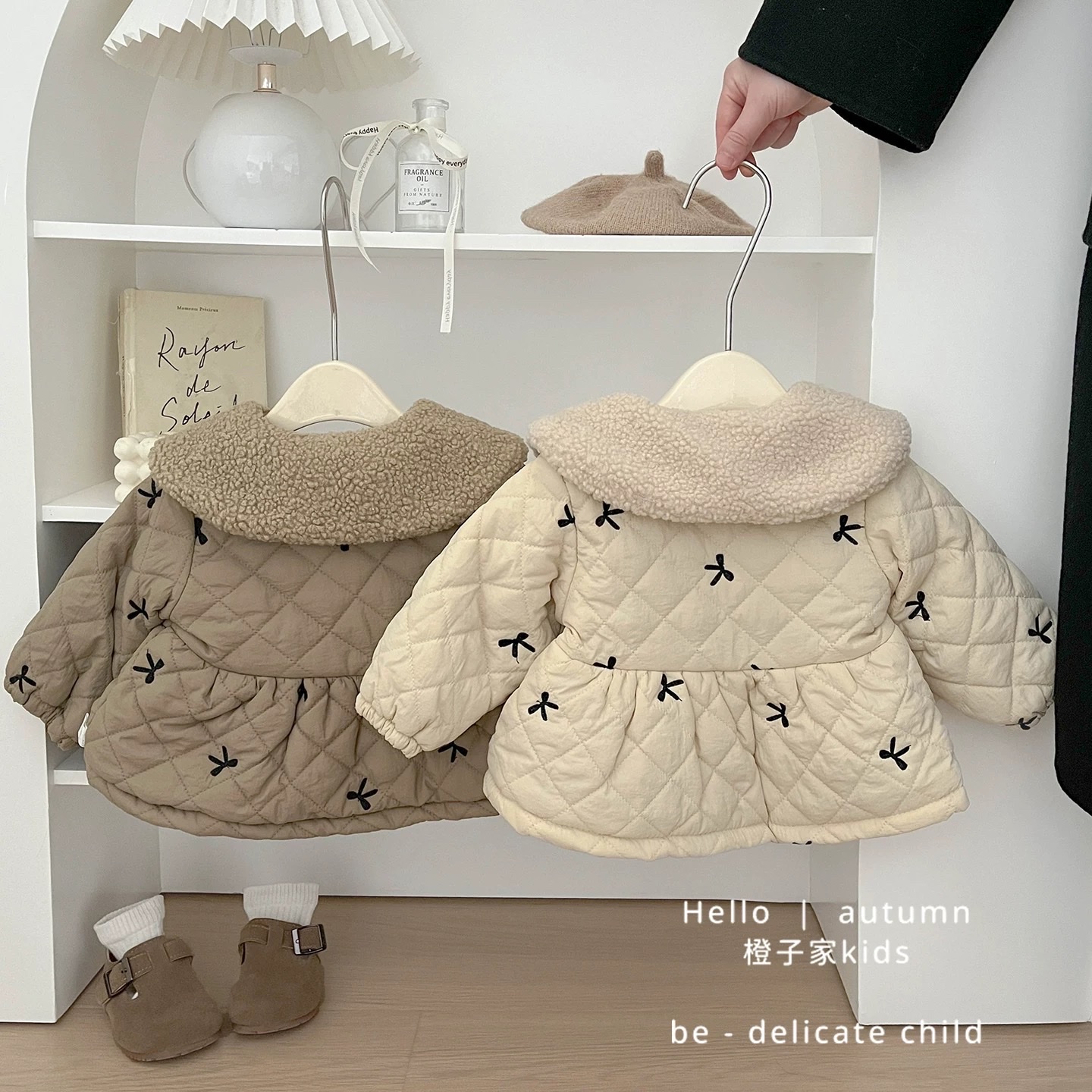 TMT - Áo phao nơ cổ lông(66-100)