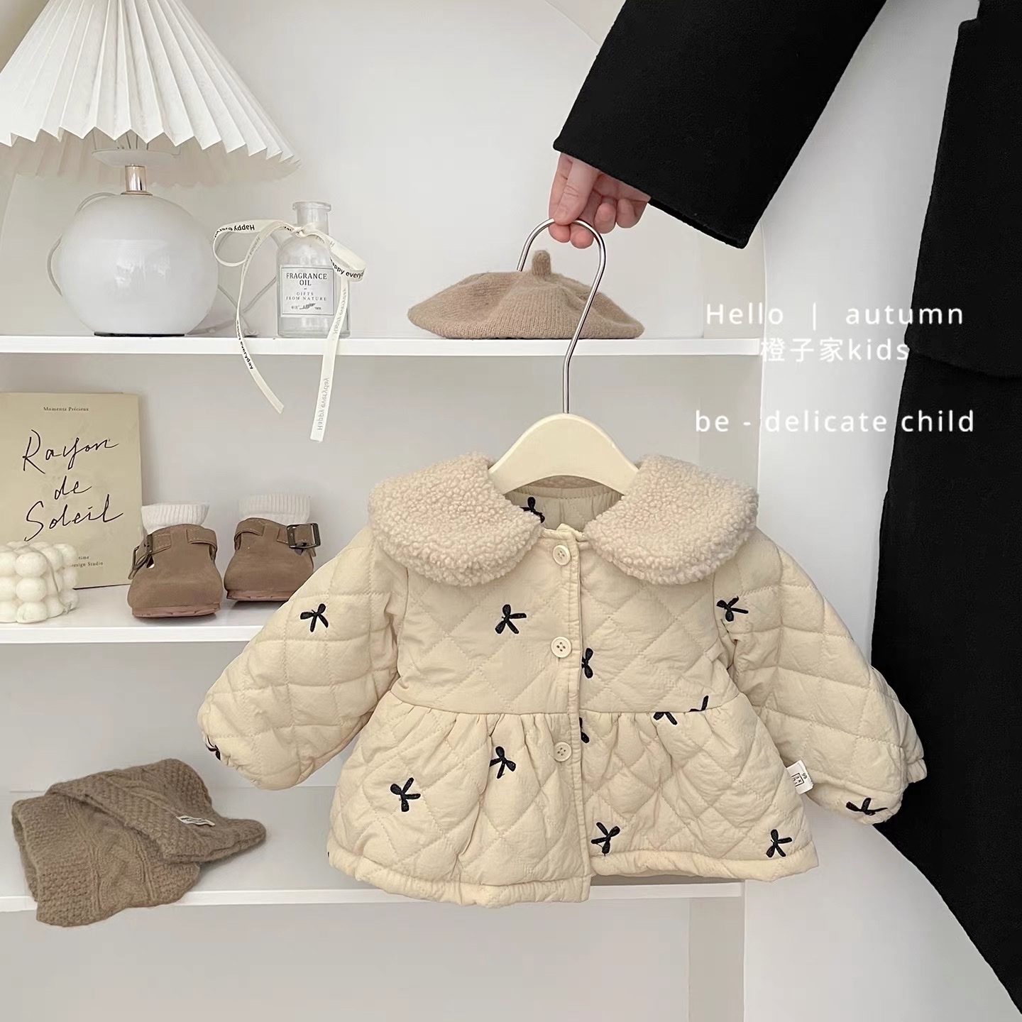 TMT - Áo phao nơ cổ lông(66-100)