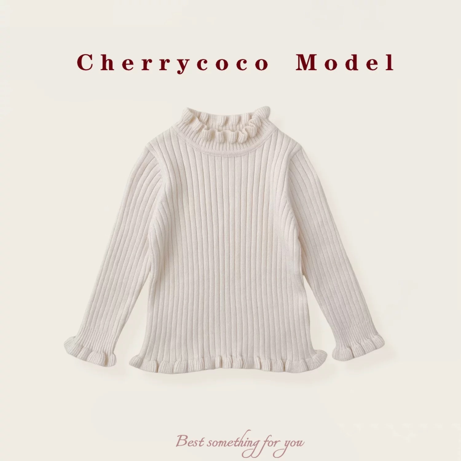 LB - Áo len cổ bèo CHERRY COCO (90-140)