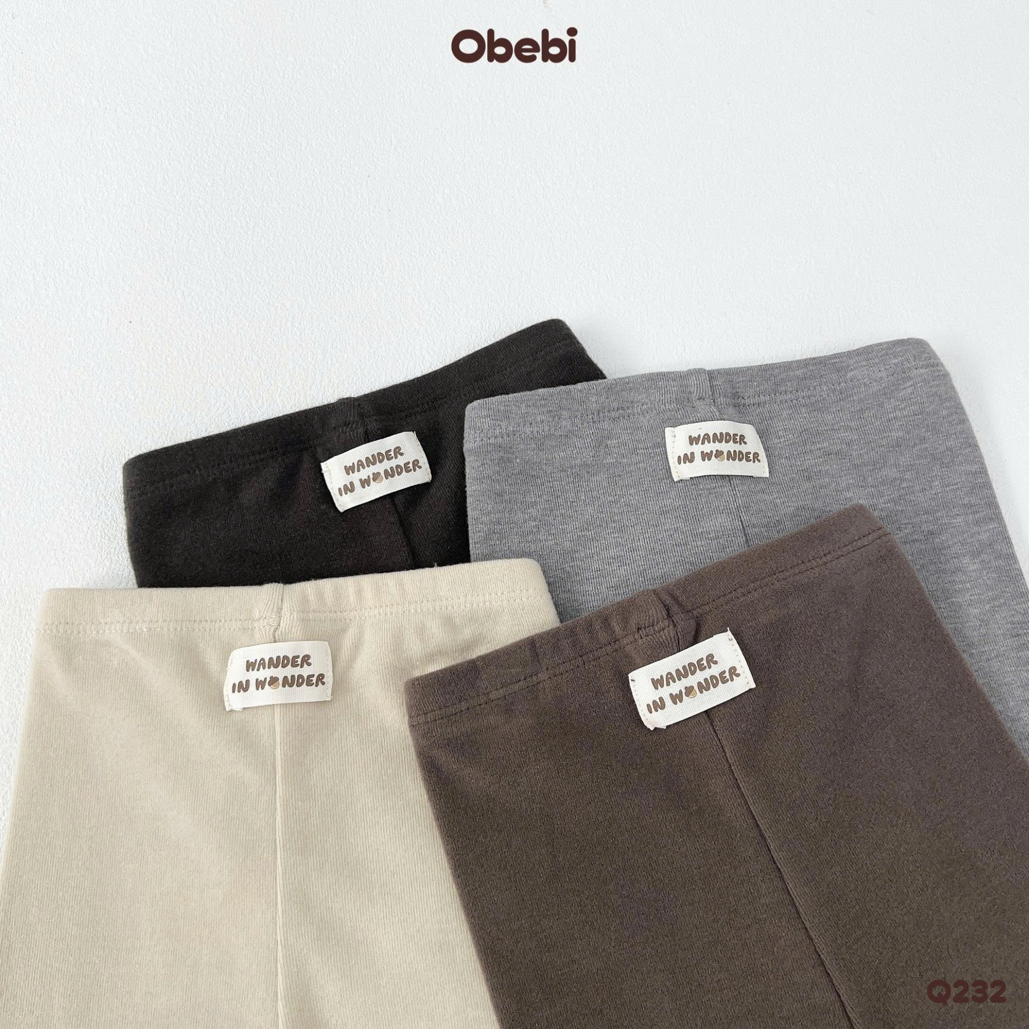 OBEBI - Quần legging đính mác(66-120)