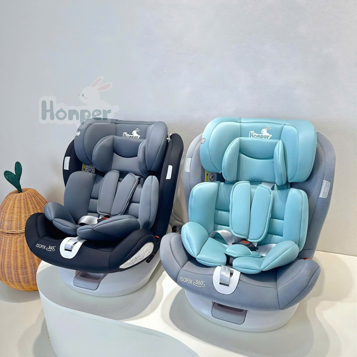 HONPER - GHẾ NGỒI Ô TÔ ISOFIX COMFY HP869