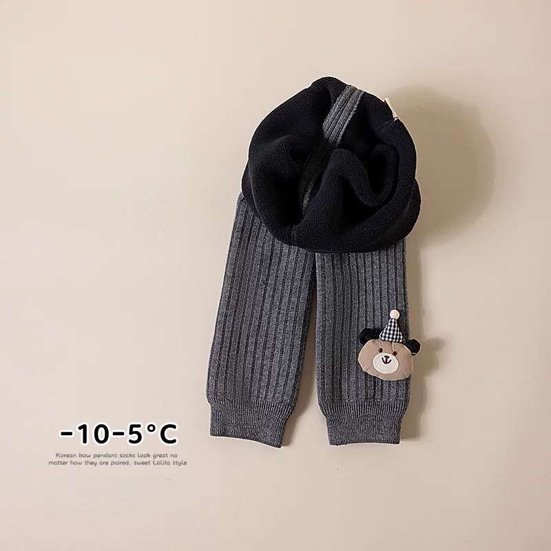 LB - Quần Legging lót nỉ đính hình ( S-XXL)