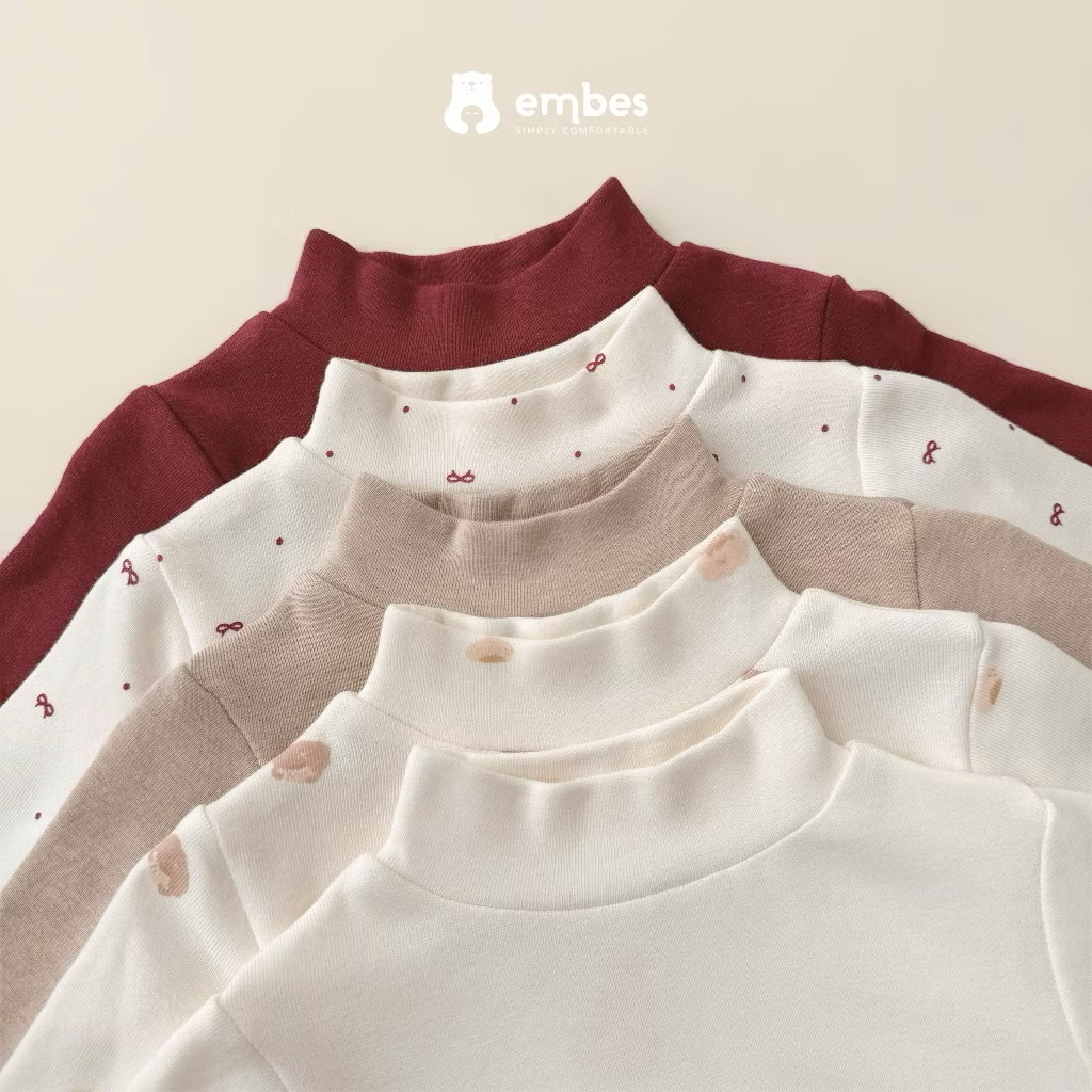 EMBES - Áo giữ nhiệt cao cổ EMBES(9M-4Y)