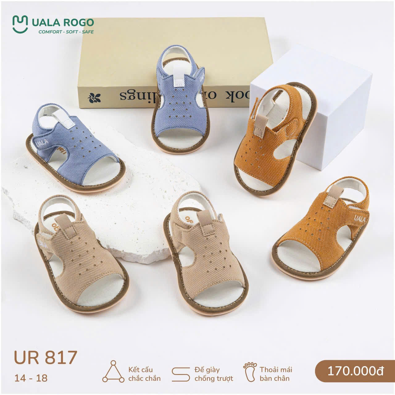 UALA ROGO - DÉP TẬP ĐI UR817