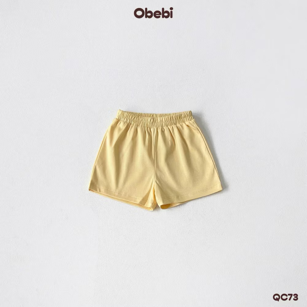 OBEBI - Quần đùi thêu túi sau OBEBI (73-120)