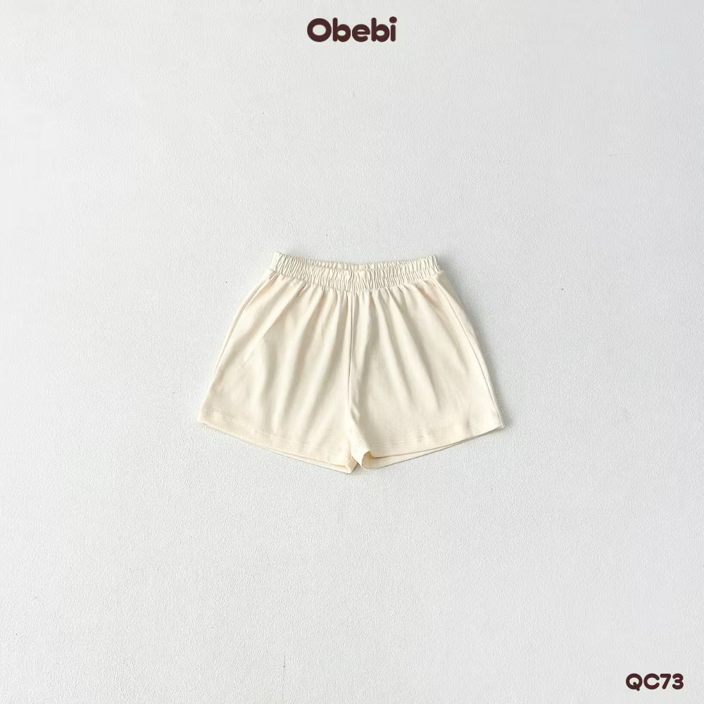 OBEBI - Quần đùi thêu túi sau OBEBI (73-120)