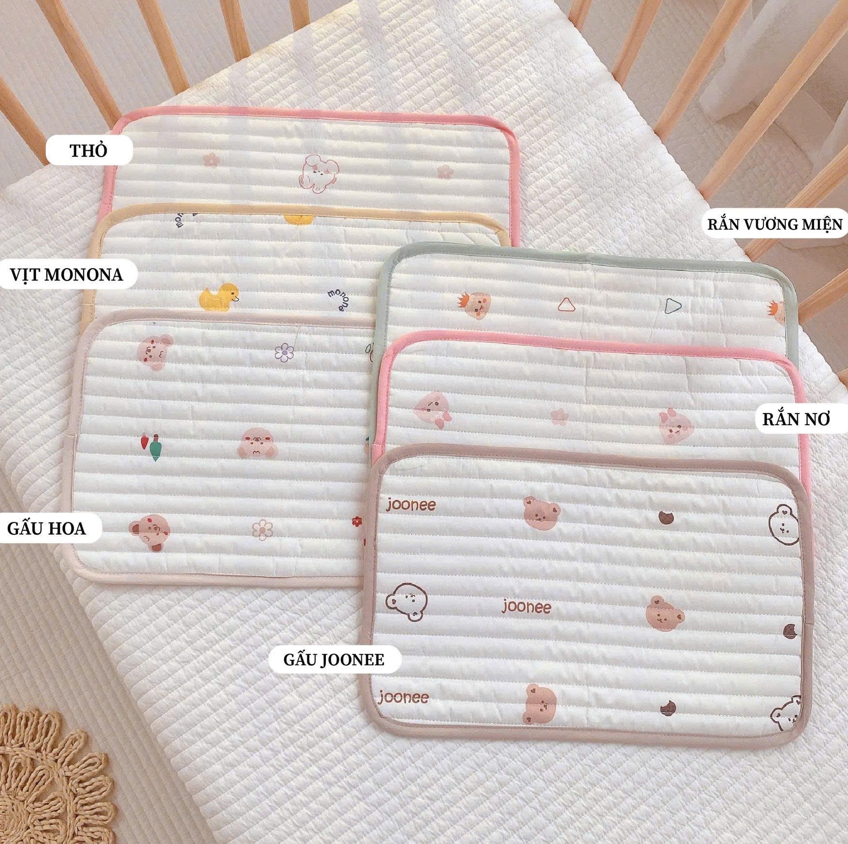 MONONA - LÓT ĐẦU SƠ SINH HỌA TIẾT