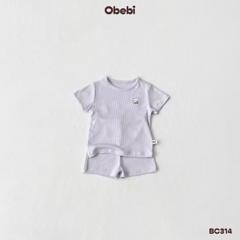 OBEBI - Bộ cộc vải gân sợi tre OBEBI (66-120)