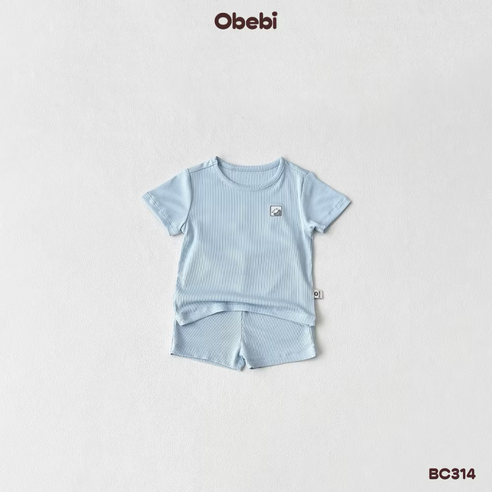 OBEBI - Bộ cộc vải gân sợi tre OBEBI (66-120)