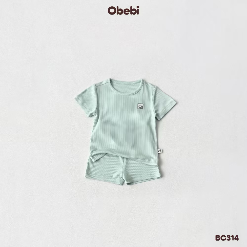 OBEBI - Bộ cộc vải gân sợi tre OBEBI (66-120)