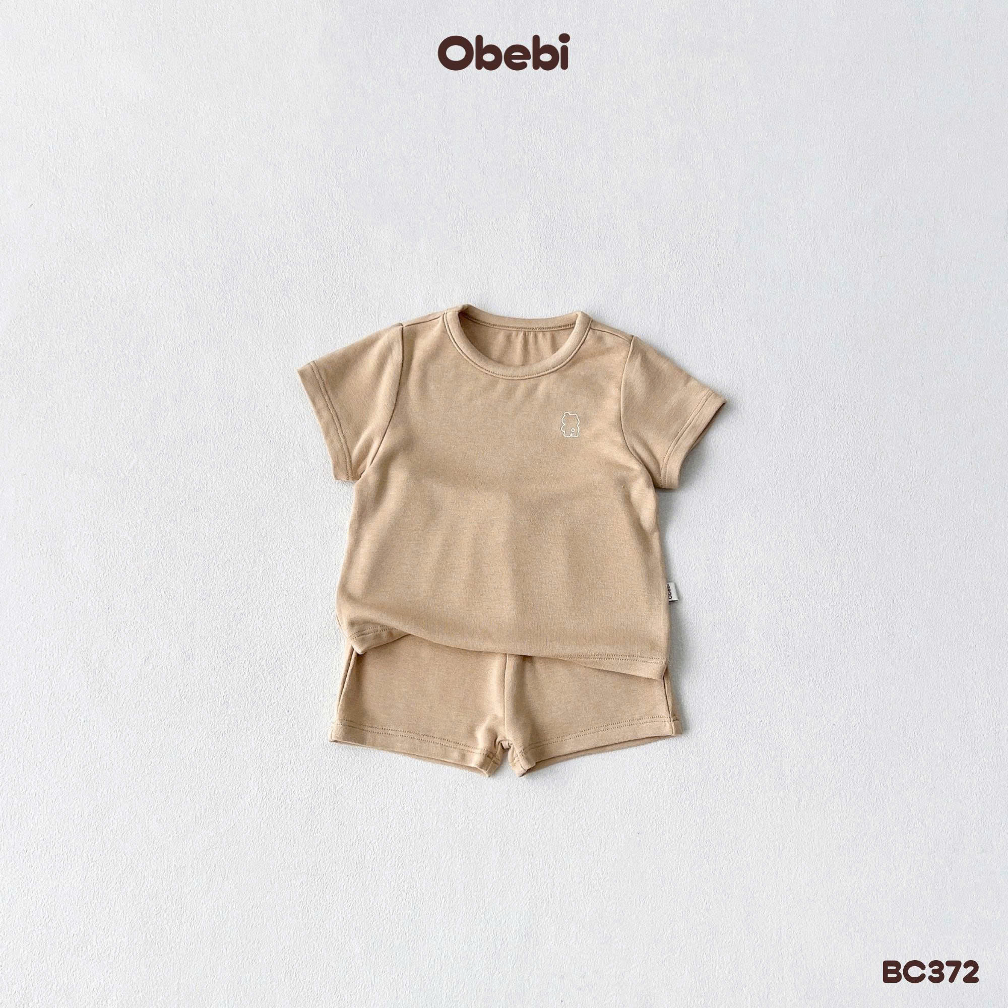OBEBI - Bộ cộc tay vải rayon OBEBI(66-120)