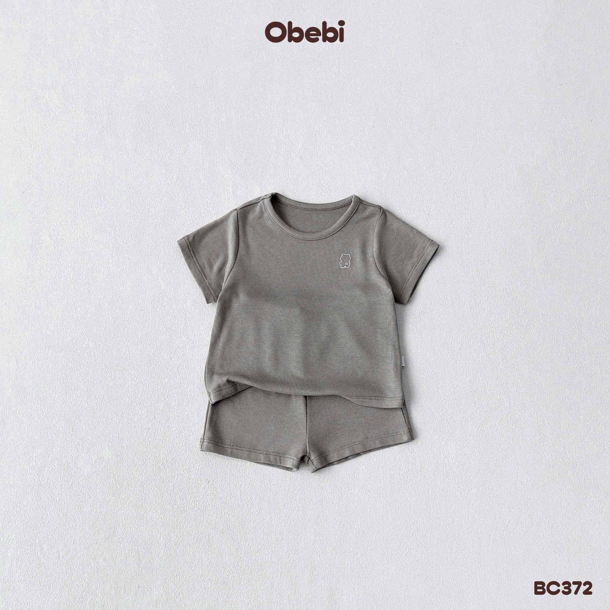 OBEBI - Bộ cộc tay vải rayon OBEBI(66-120)