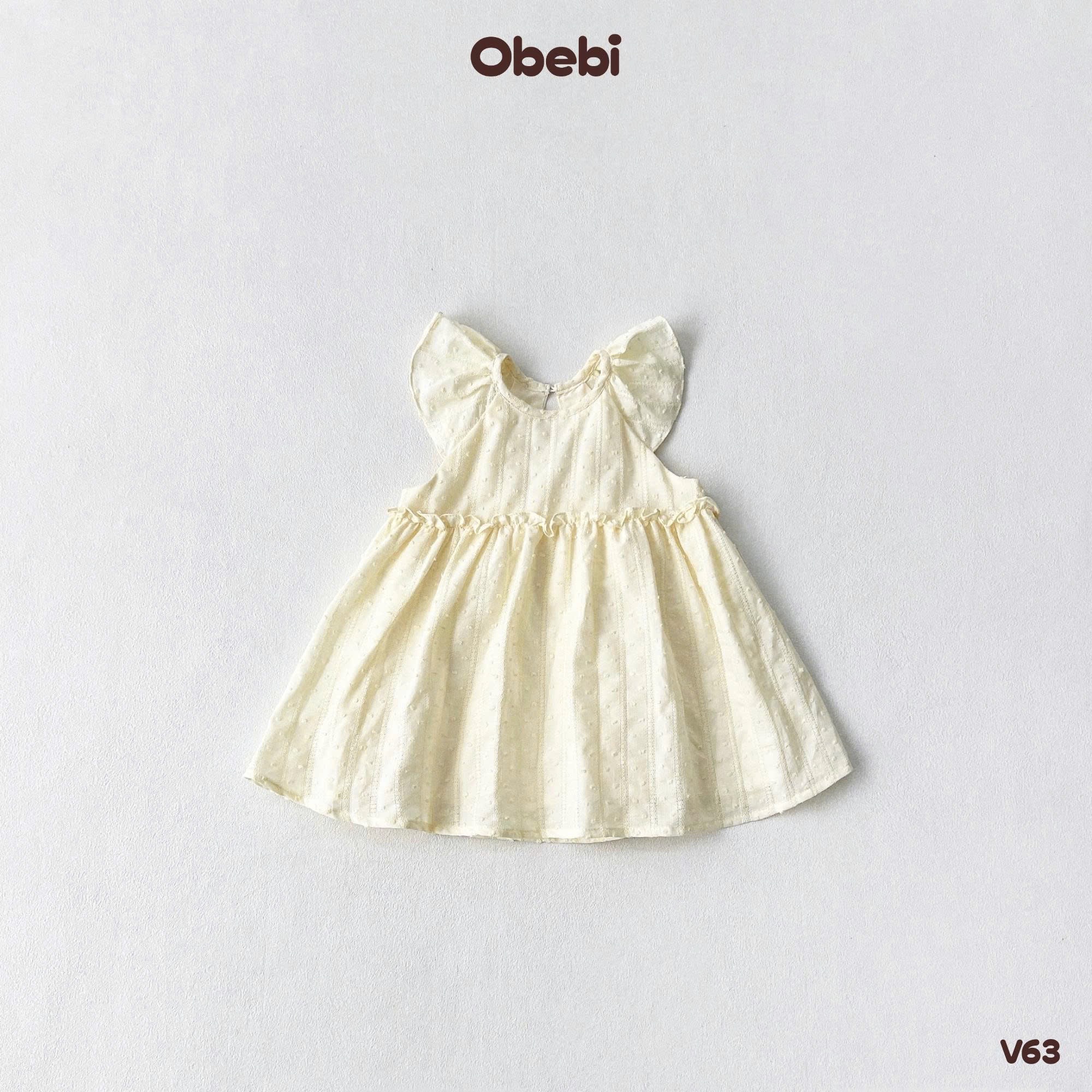 OBEBI - Váy ba lỗ tay bồng OBEBi - (73-120)
