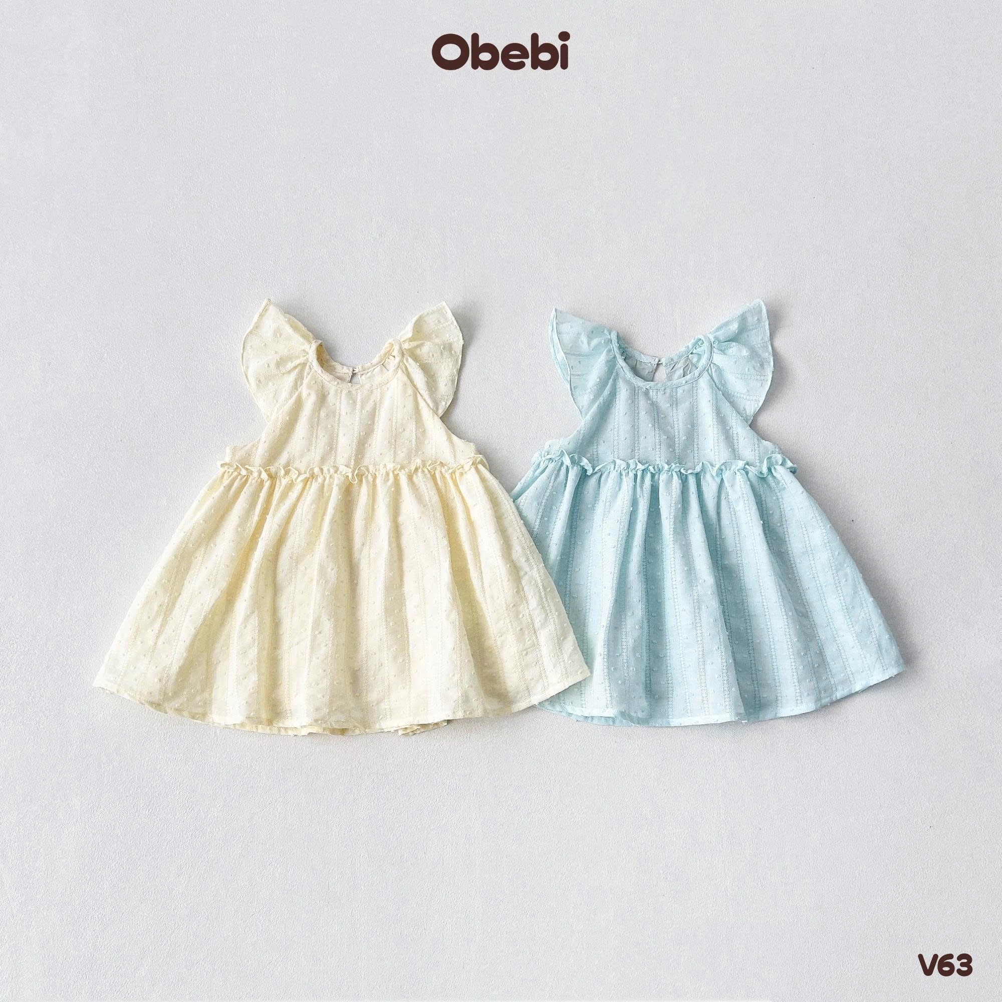 OBEBI - Váy ba lỗ tay bồng OBEBi - (73-120)