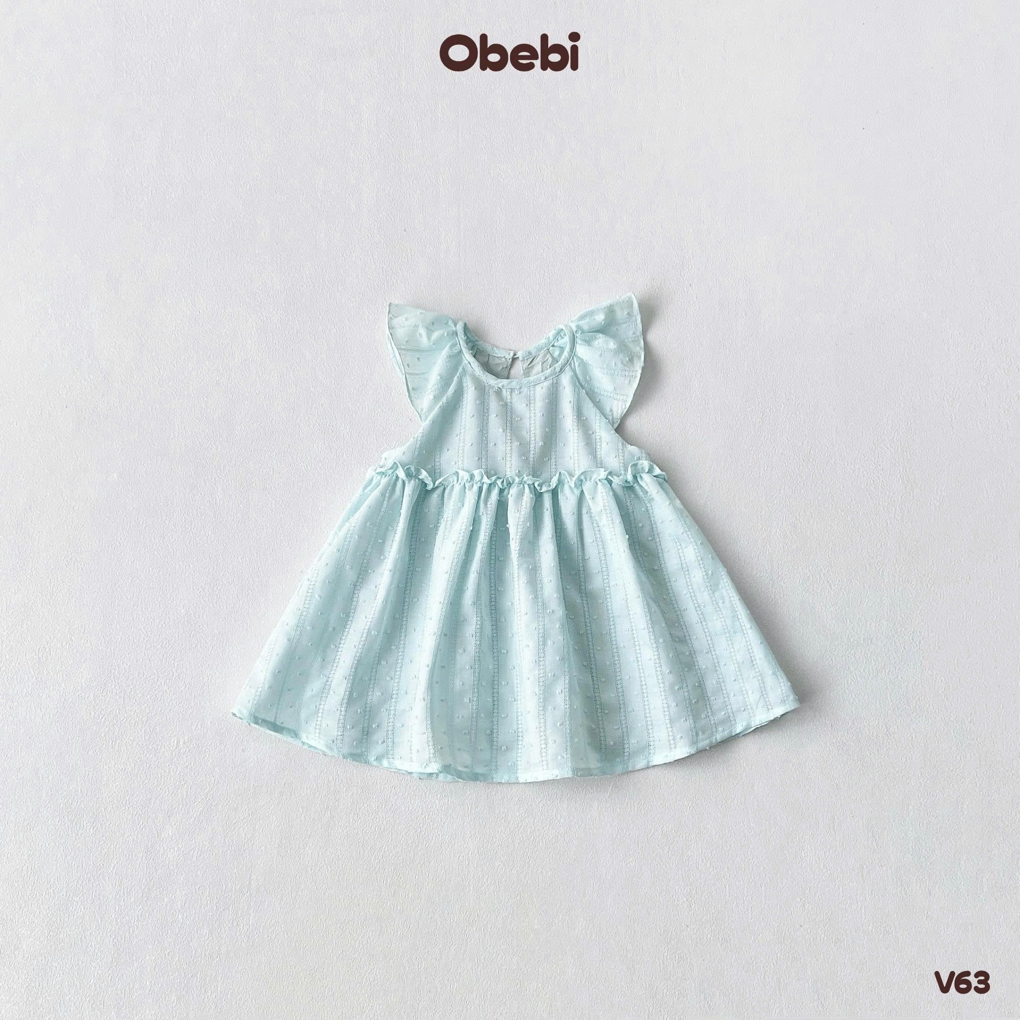 OBEBI - Váy ba lỗ tay bồng OBEBi - (73-120)