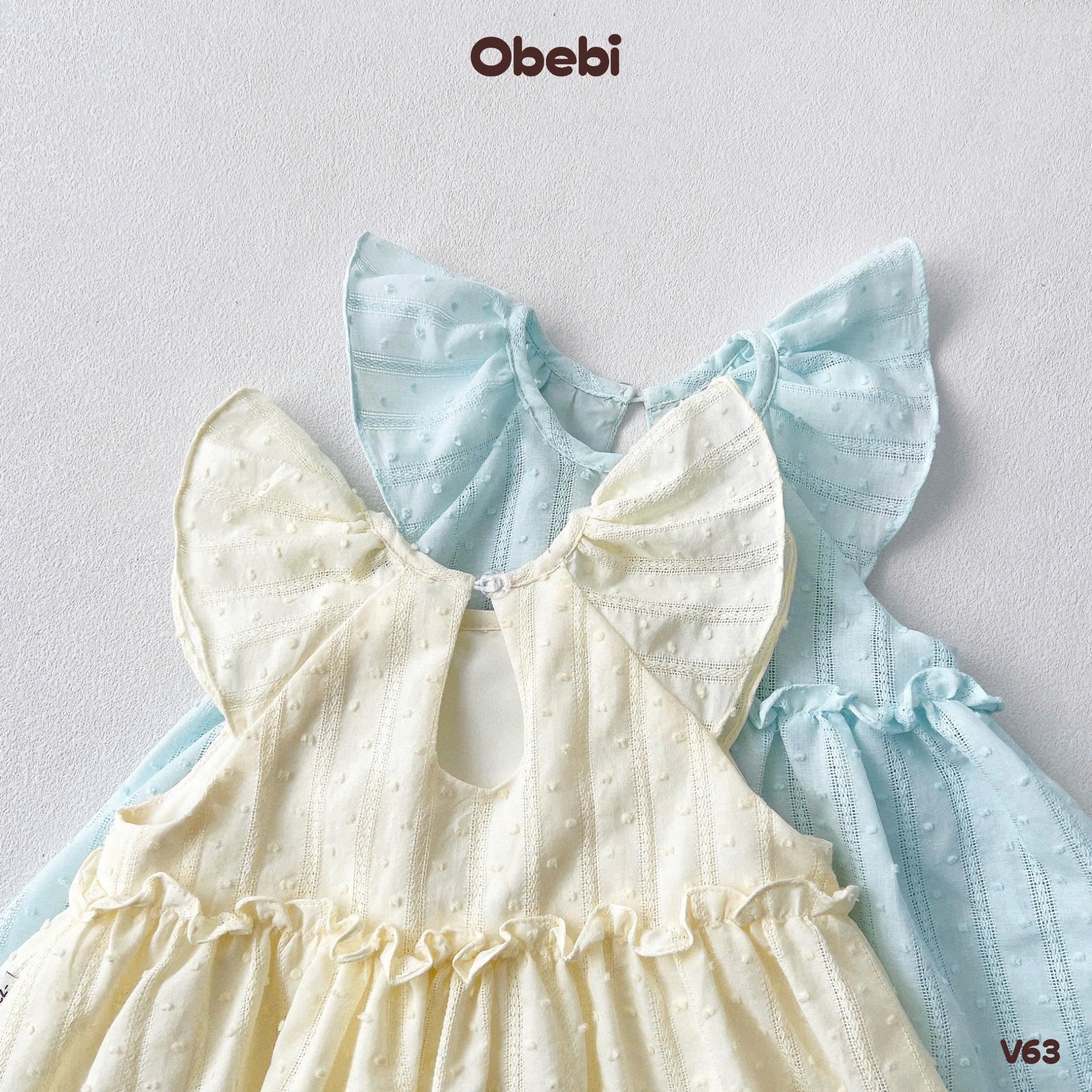 OBEBI - Váy ba lỗ tay bồng OBEBi - (73-120)