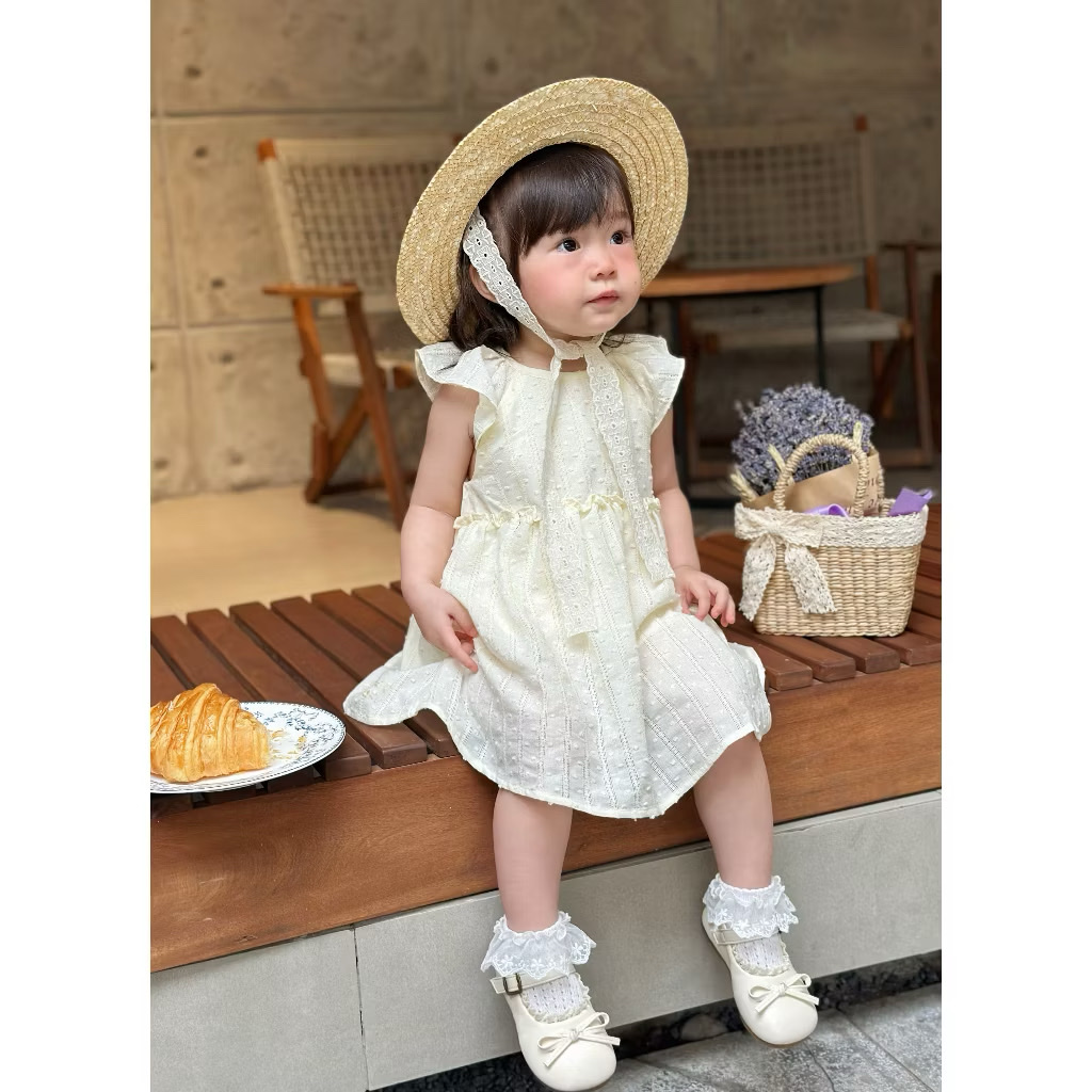 OBEBI - Váy ba lỗ tay bồng OBEBi - (73-120)