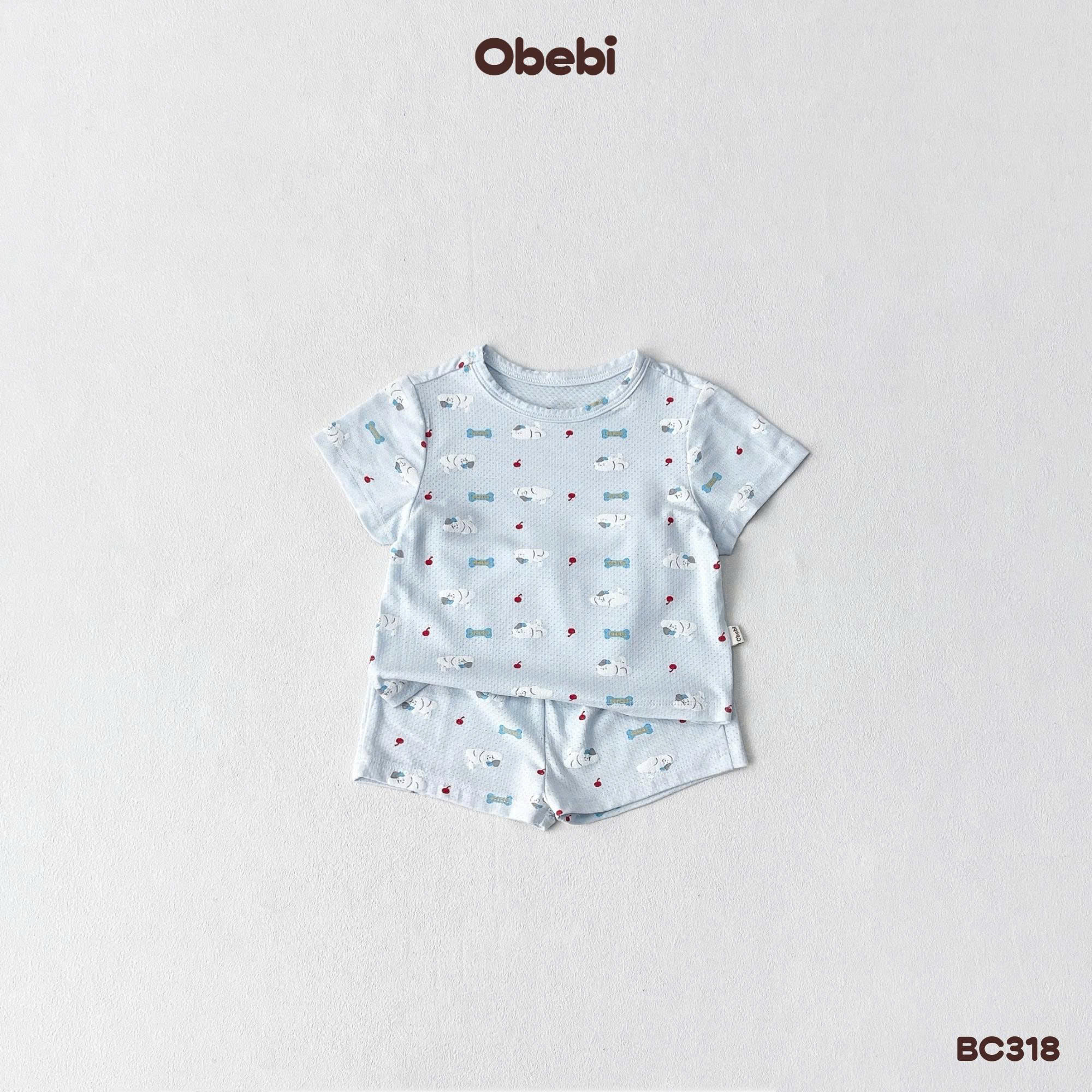 OBEBI - Bộ cộc vải modal hoạ tiết nhân vật OBEBI(66-120)