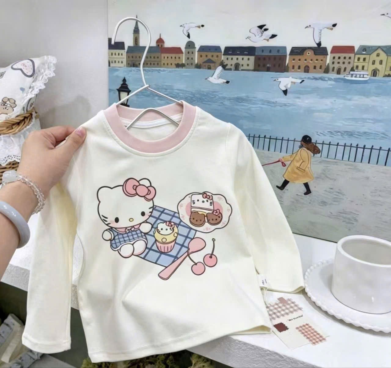 KB - Áo thun Hello Kitty(90-130)