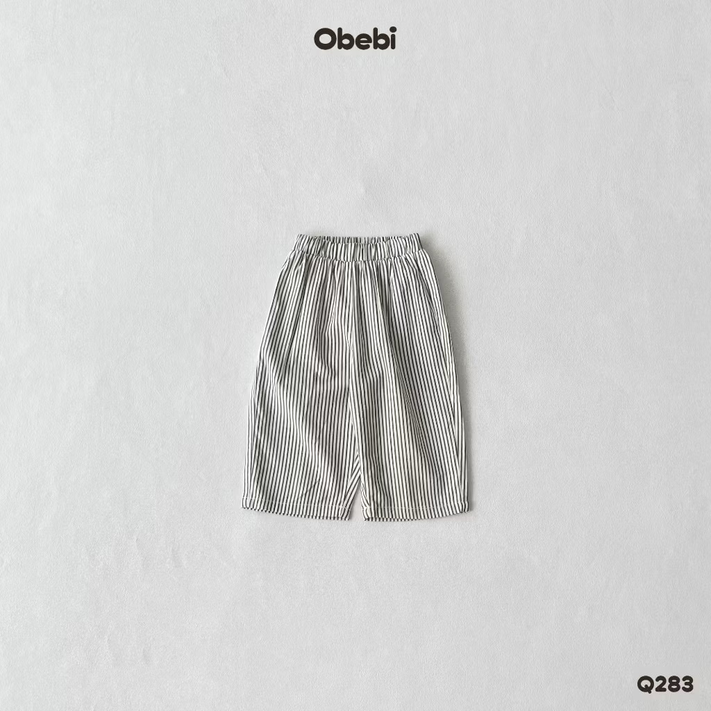 OBEBI - Quần KAKI hoạ tiết đáng yêu(73-120)