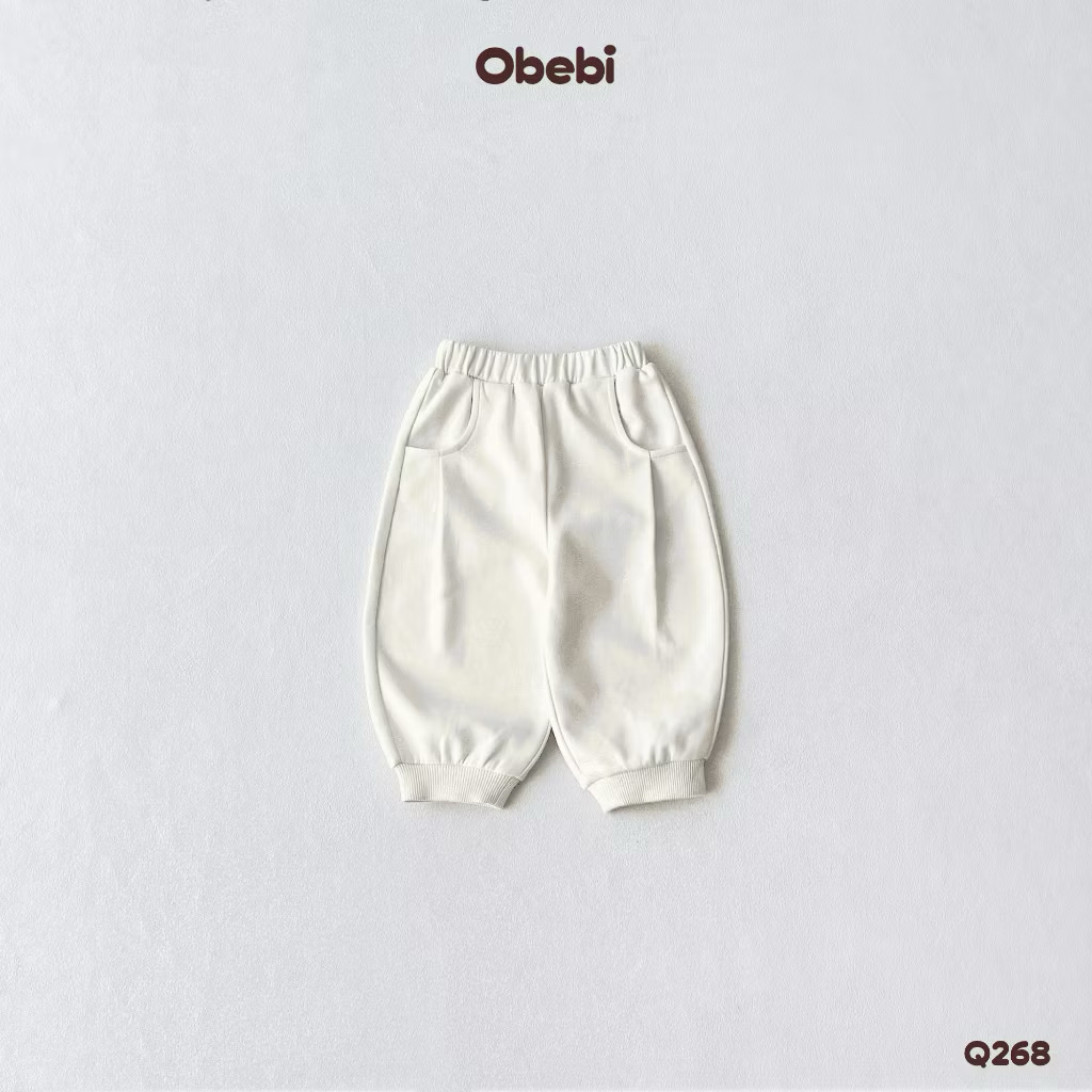 OBEBI - Quần nỉ vải mềm OBEBI (73-120)