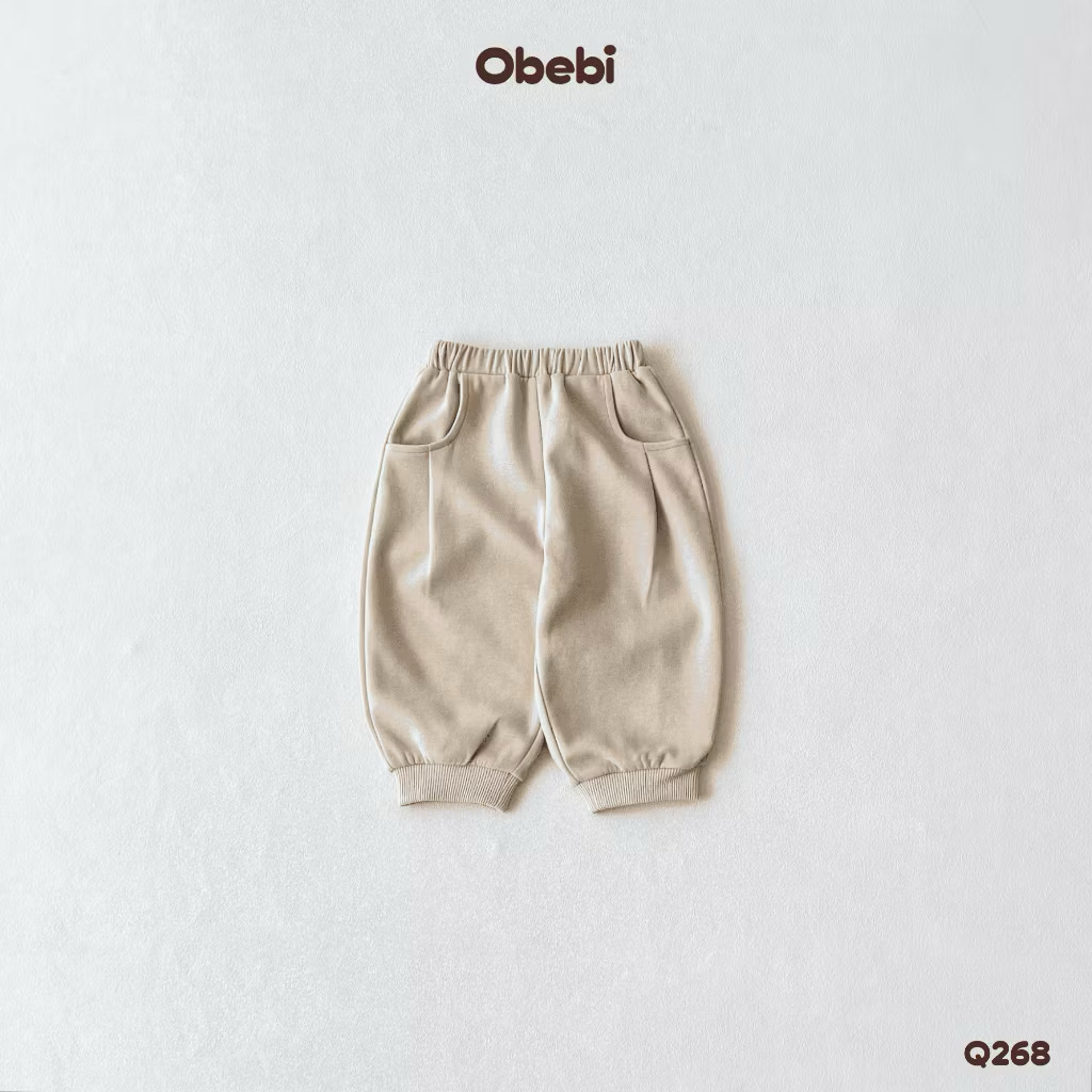 OBEBI - Quần nỉ vải mềm OBEBI (73-120)