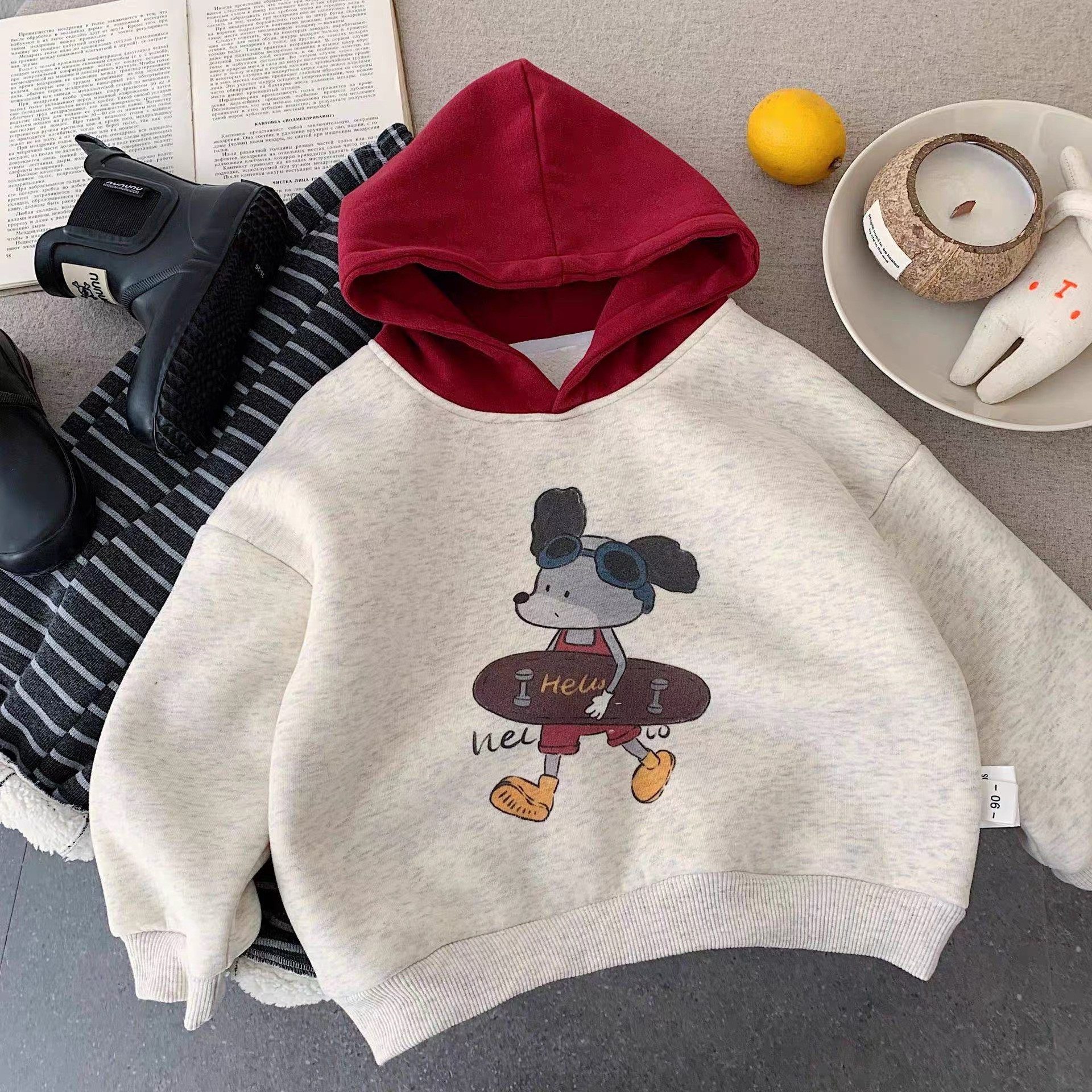 BK - Áo Hoodie nỉ cún(90-140)