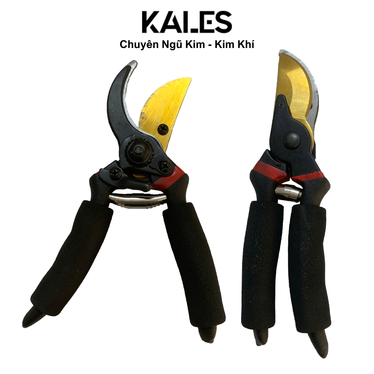 Kéo Cắt Cây Cảnh 210mm Mỏ Vàng | KALES