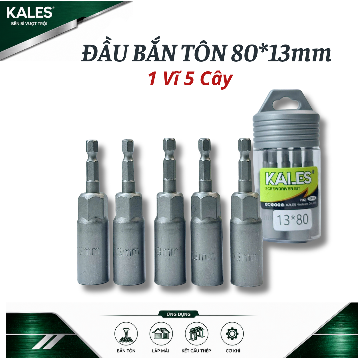 Đầu Bắn Tôn Tán 80mm | KALES