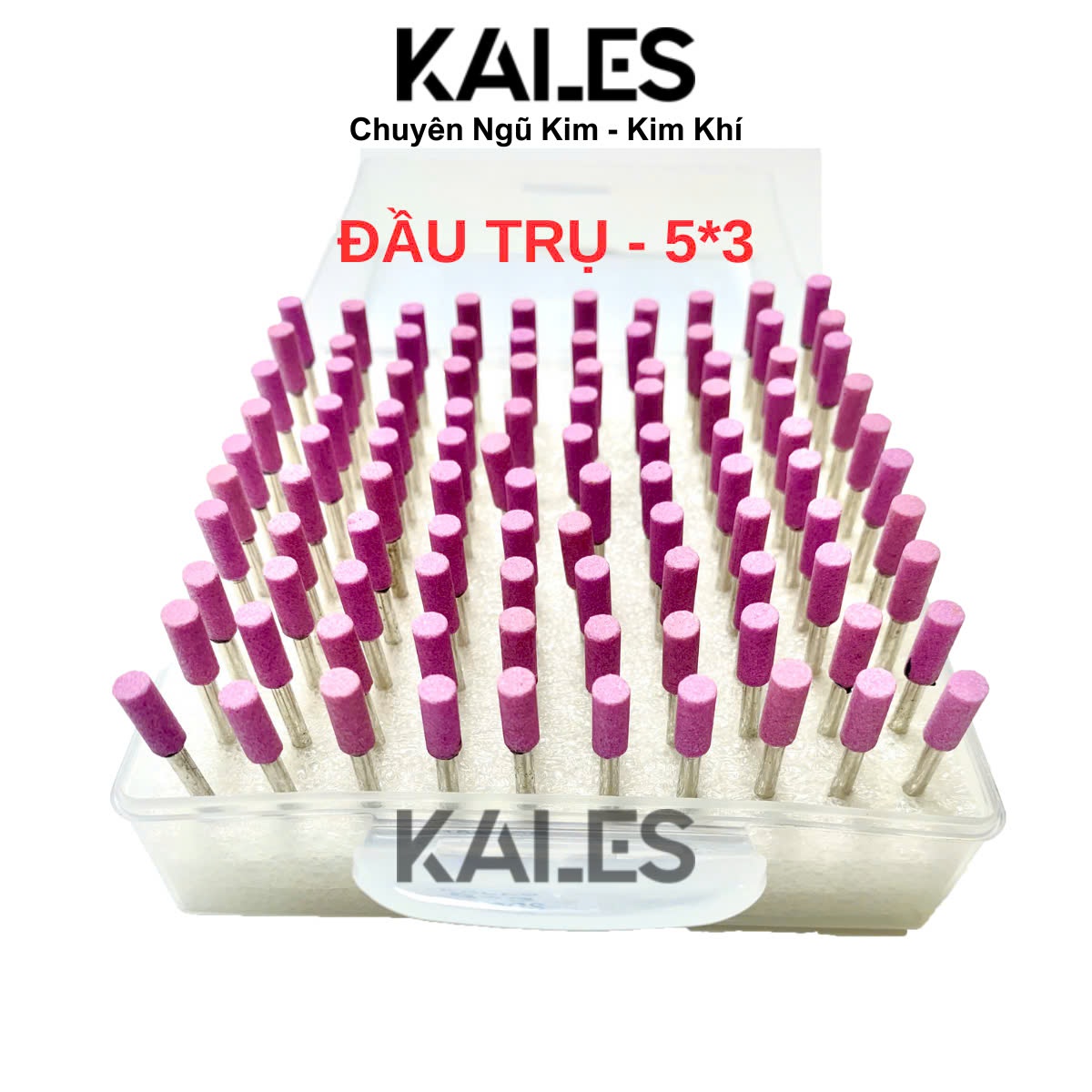 Đầu Mài Đá Hồng Đầu Đạn - Bi - Trụ - Nón Nhiều Kích Thước Nhiều Phân Loại Tùy Chọn Chuyên Đánh Mài | KALES